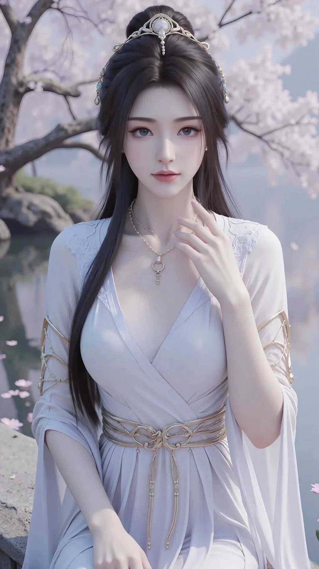 这画风真的绝太好看啦！紫灵仙子