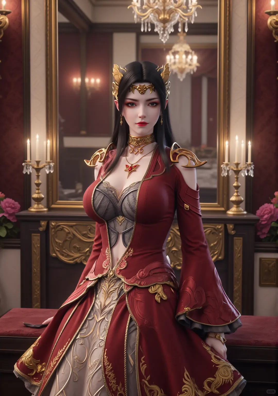 真的有被这个国漫女主美到！
