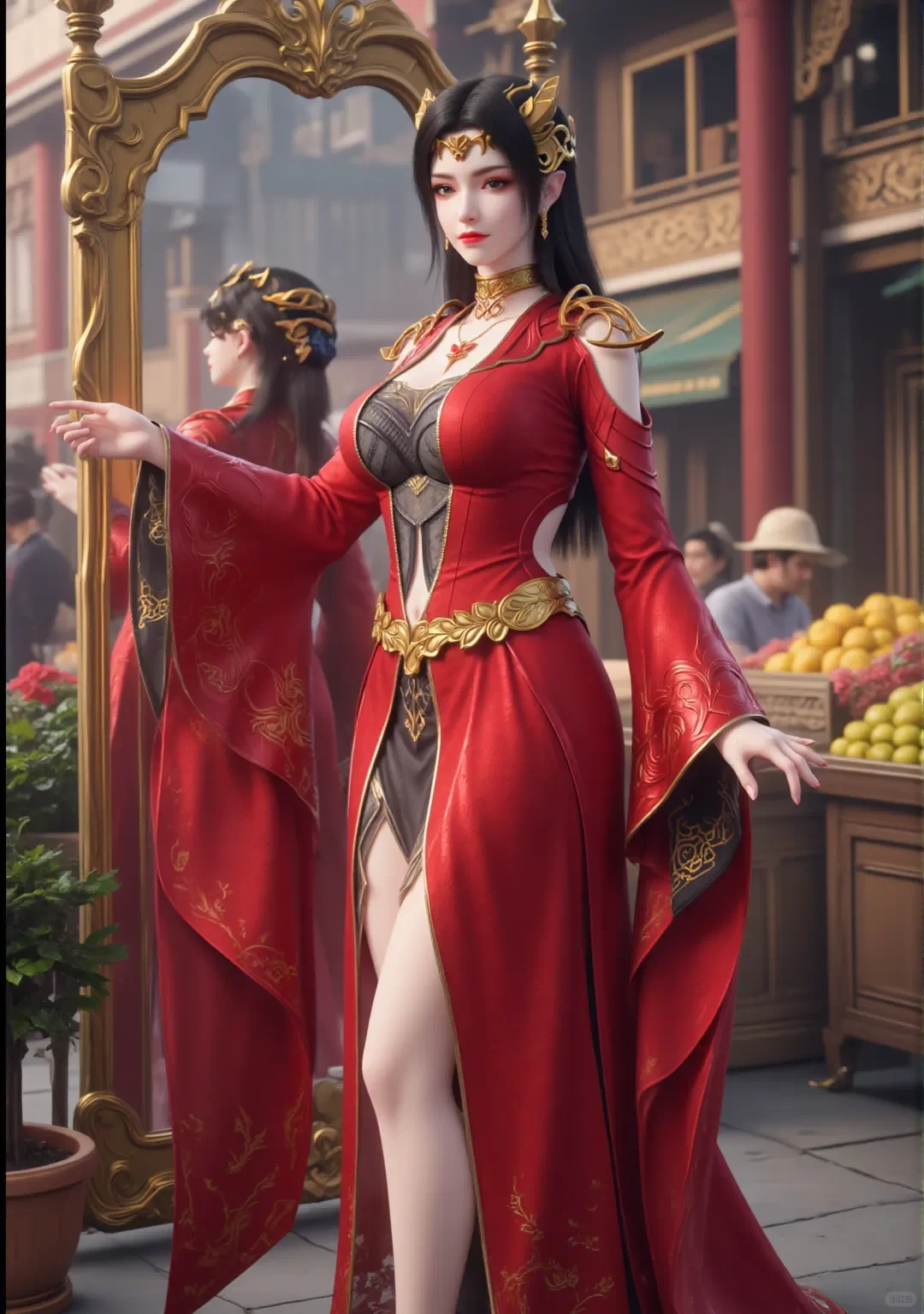 真的有被这个国漫女主美到！