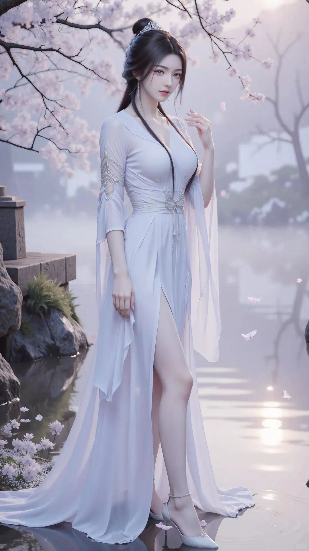 这画风真的绝太好看啦！紫灵仙子