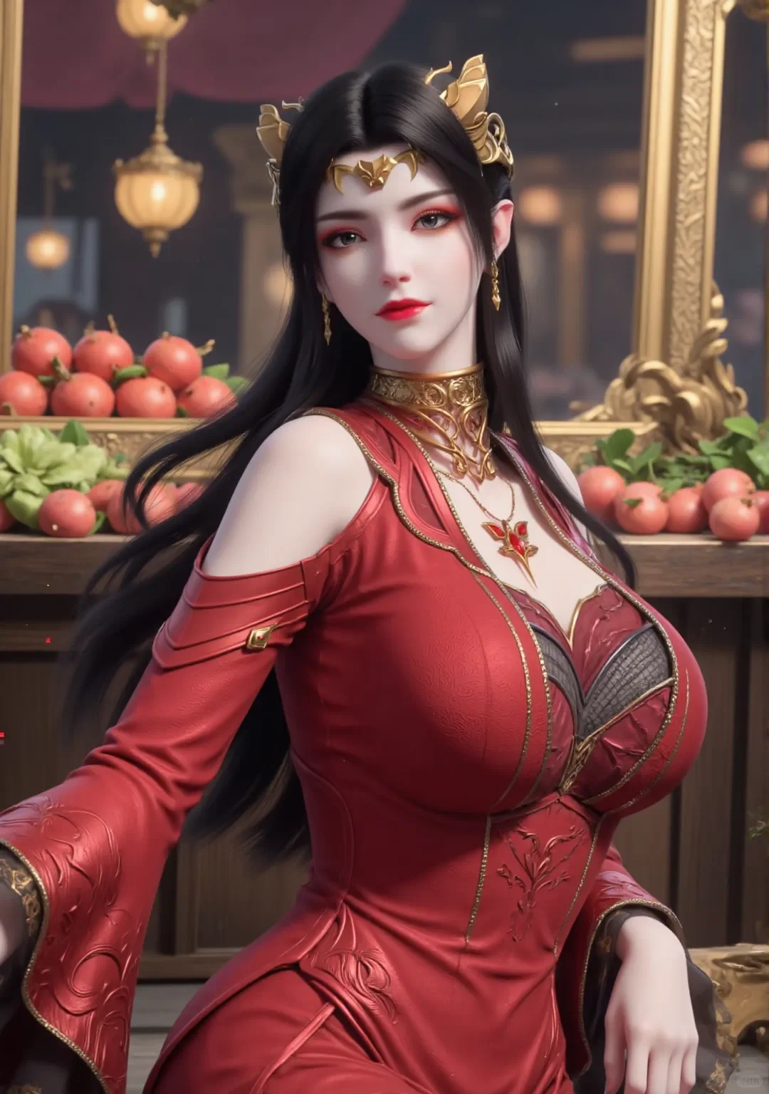 真的有被这个国漫女主美到！