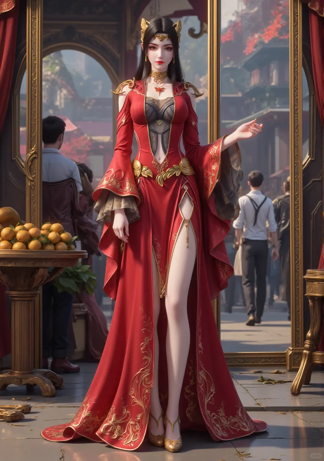 真的有被这个国漫女主美到！