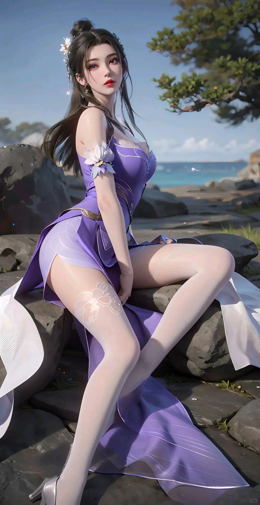 李慕婉紫仙人间游，好美好仙