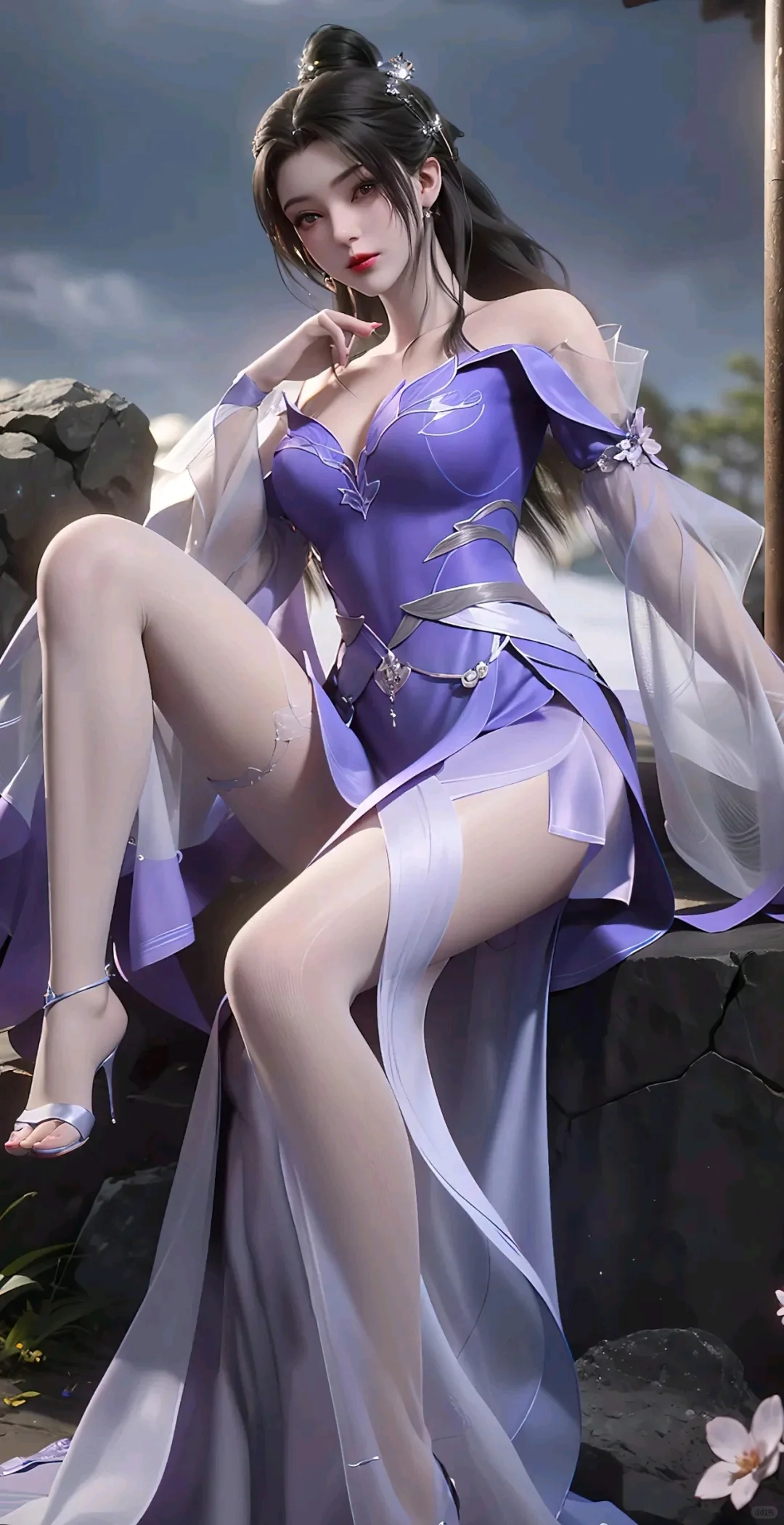 李慕婉紫仙人间游，好美好仙