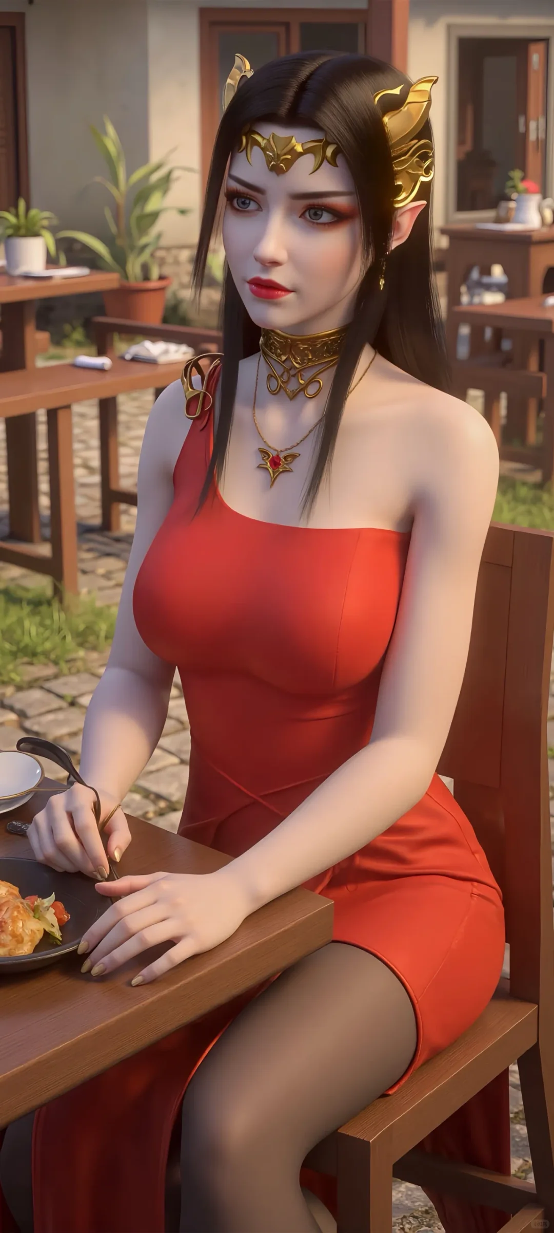 真的有被这个国漫女主美到！