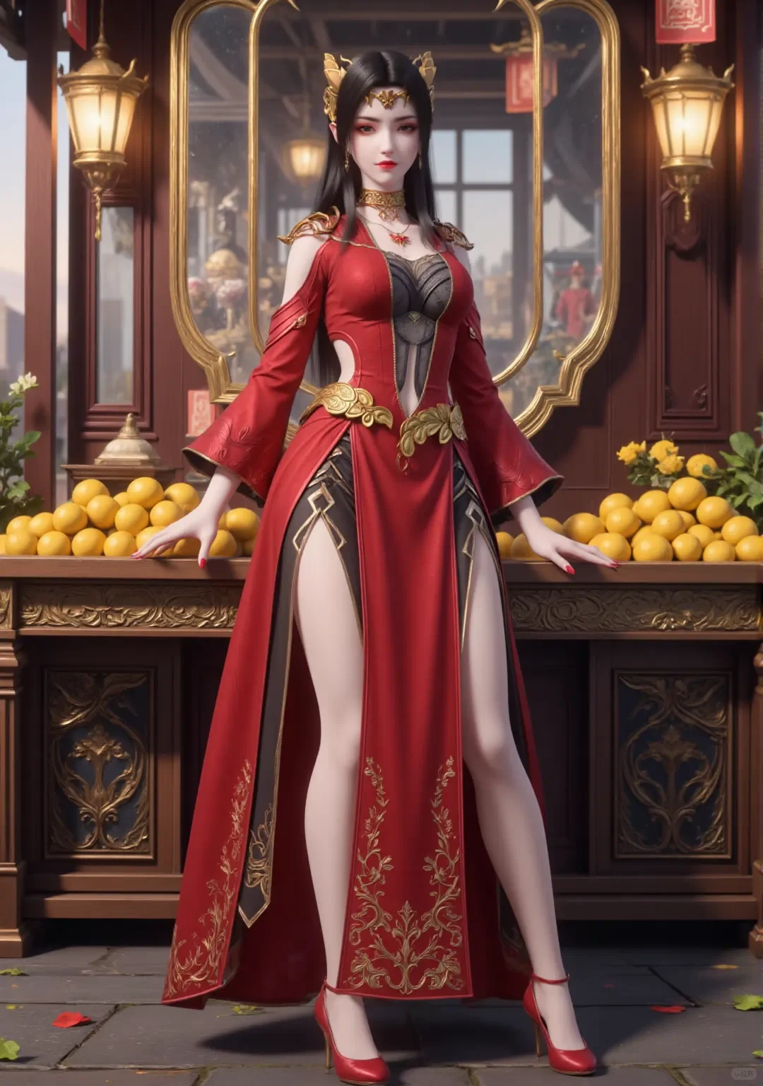 真的有被这个国漫女主美到！