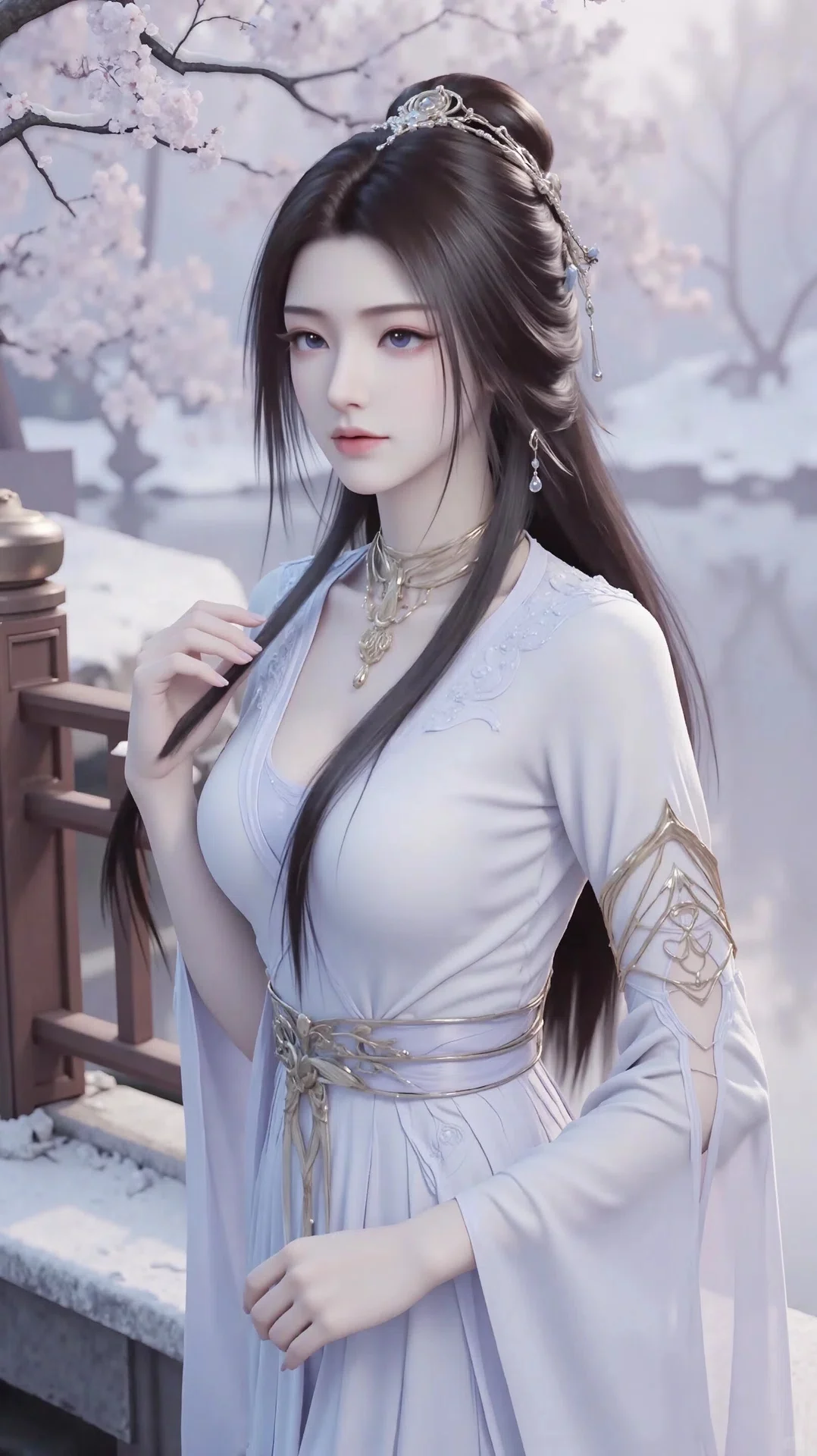 这画风真的绝太好看啦！紫灵仙子