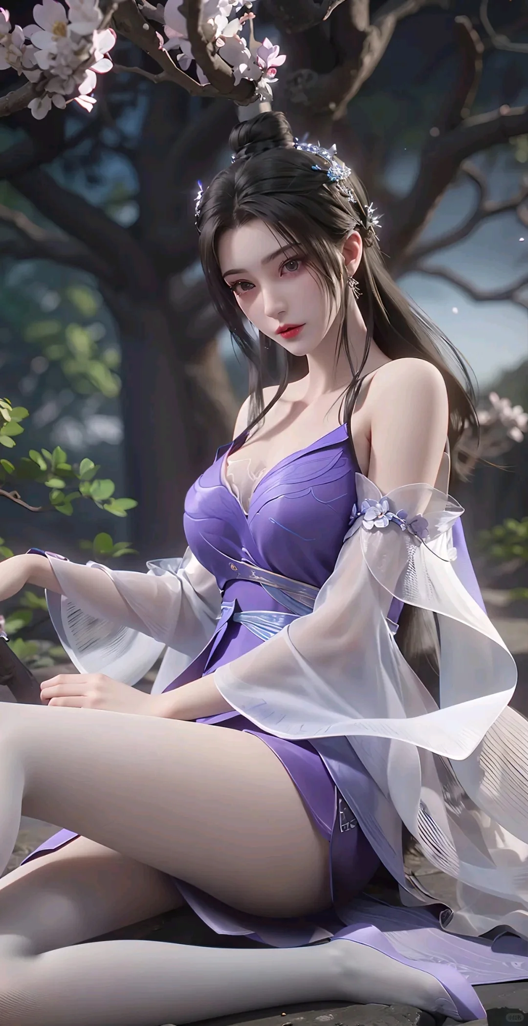 李慕婉紫仙人间游，好美好仙