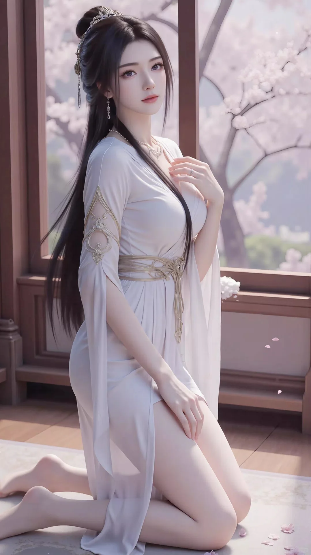 这画风真的绝太好看啦！紫灵仙子