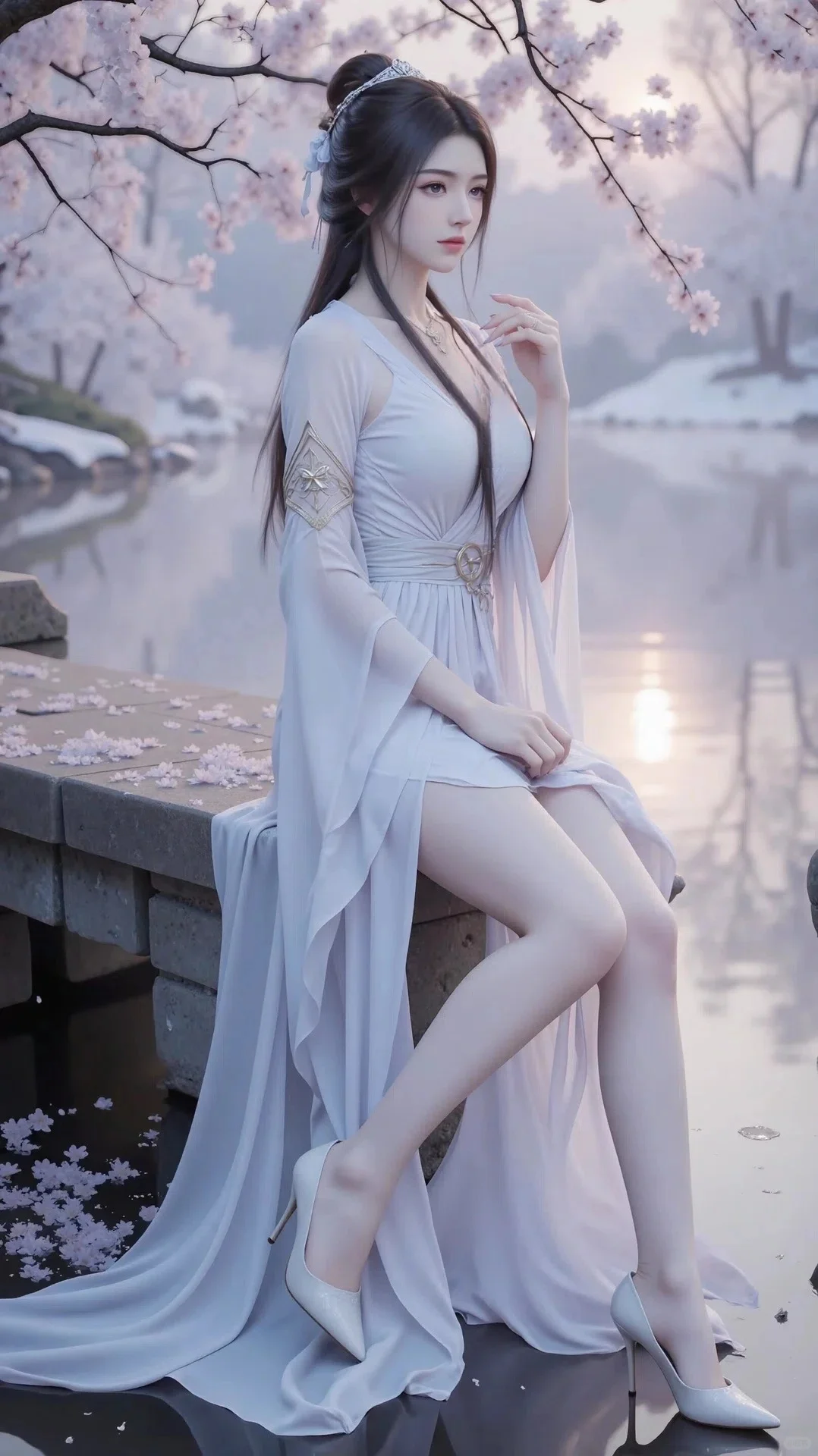 这画风真的绝太好看啦！紫灵仙子