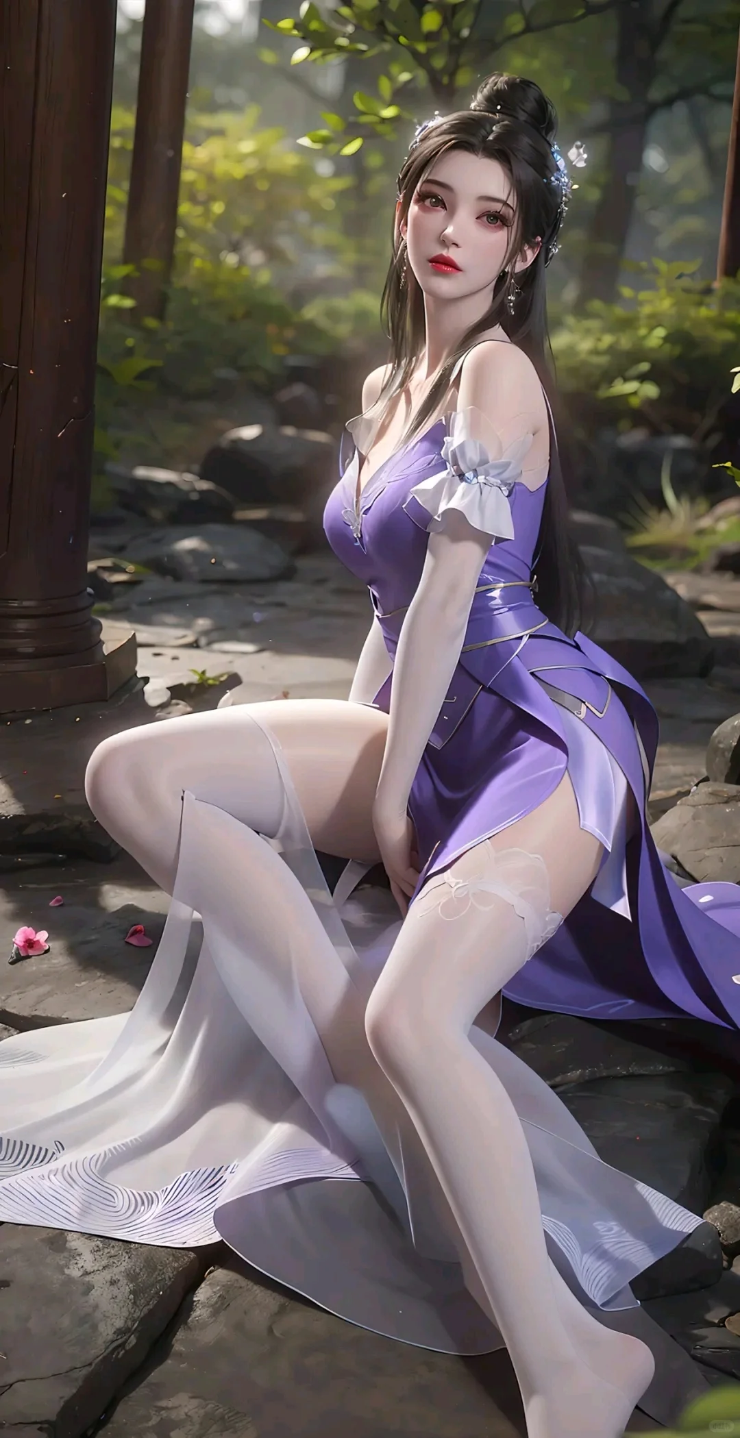 李慕婉紫仙人间游，好美好仙
