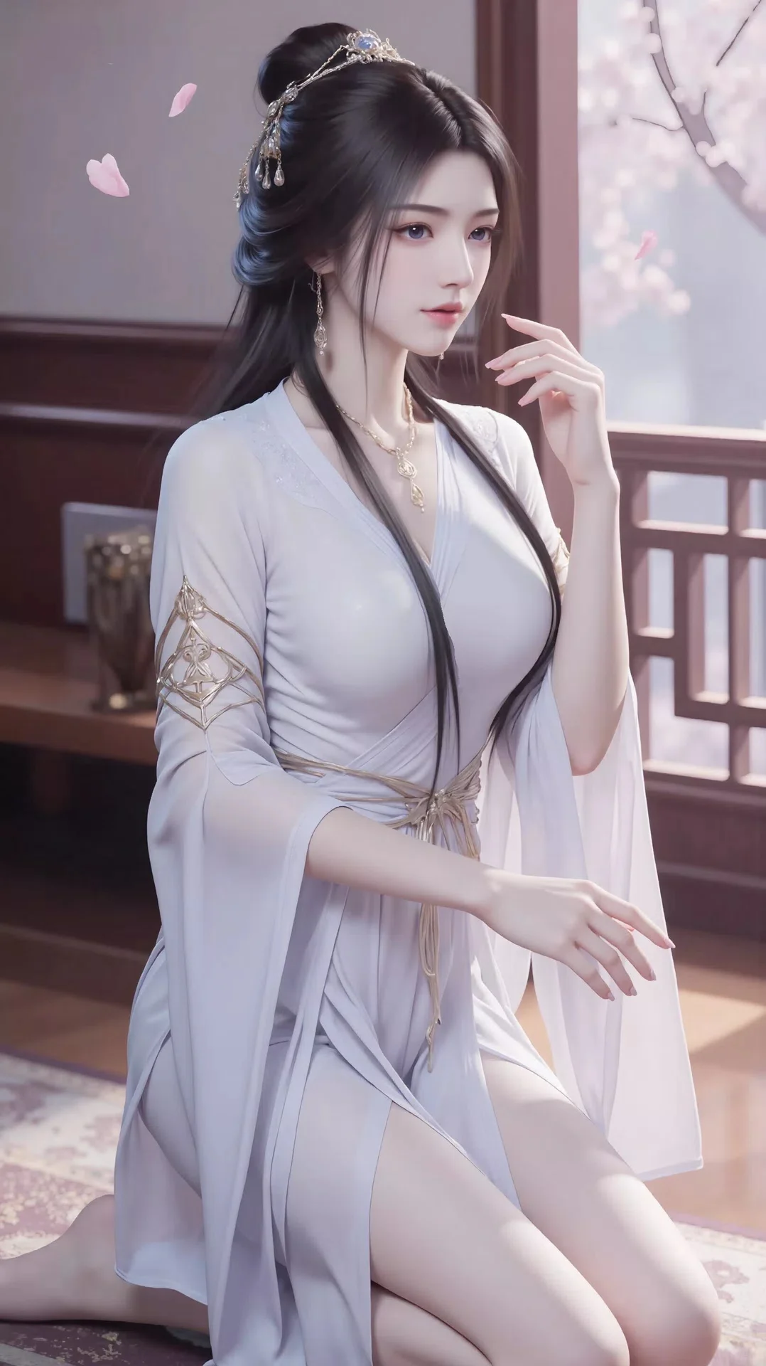 这画风真的绝太好看啦！紫灵仙子