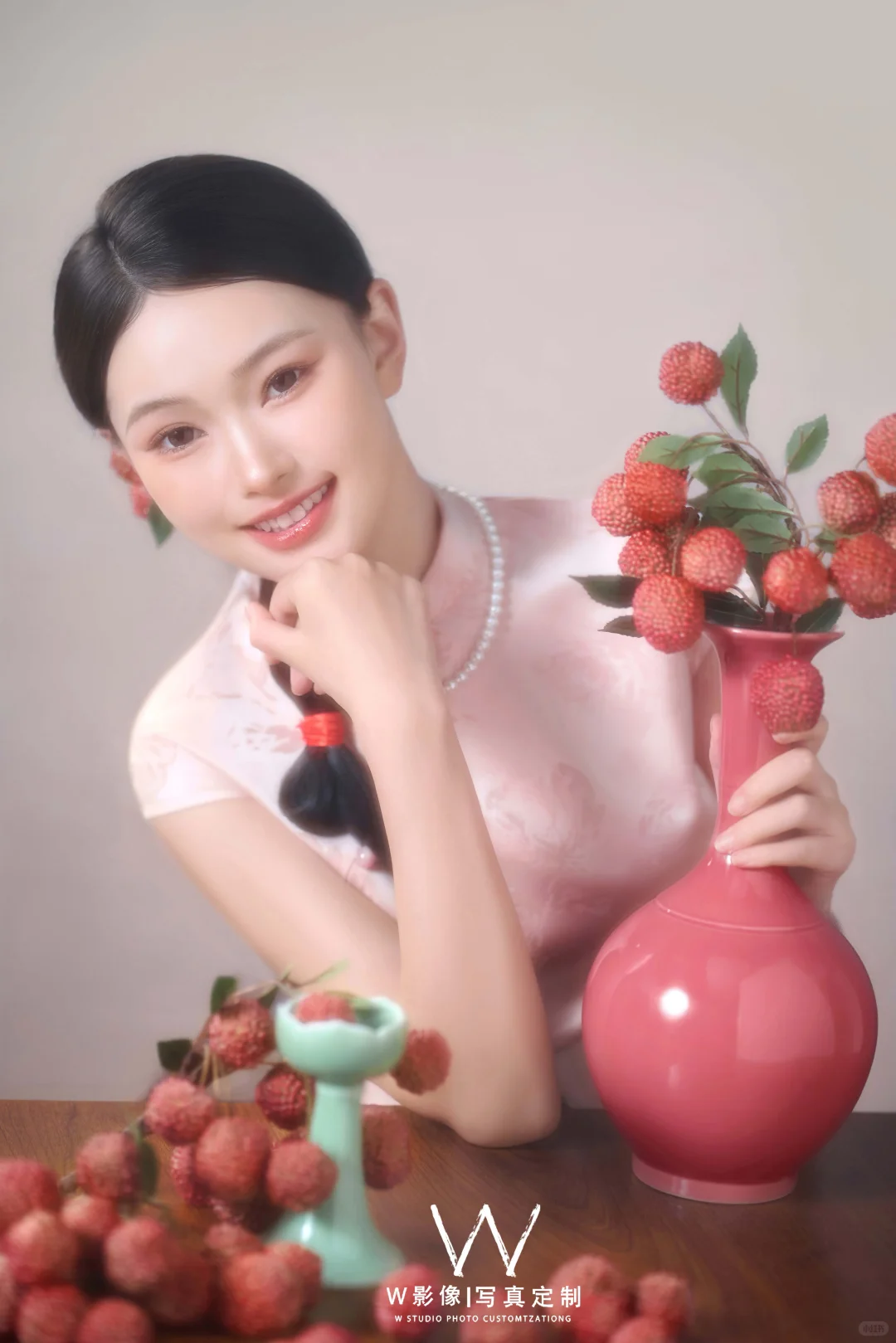 郑州模特|岭南的荔枝写真
