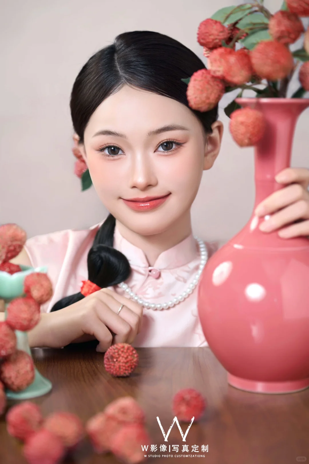 郑州模特|岭南的荔枝写真
