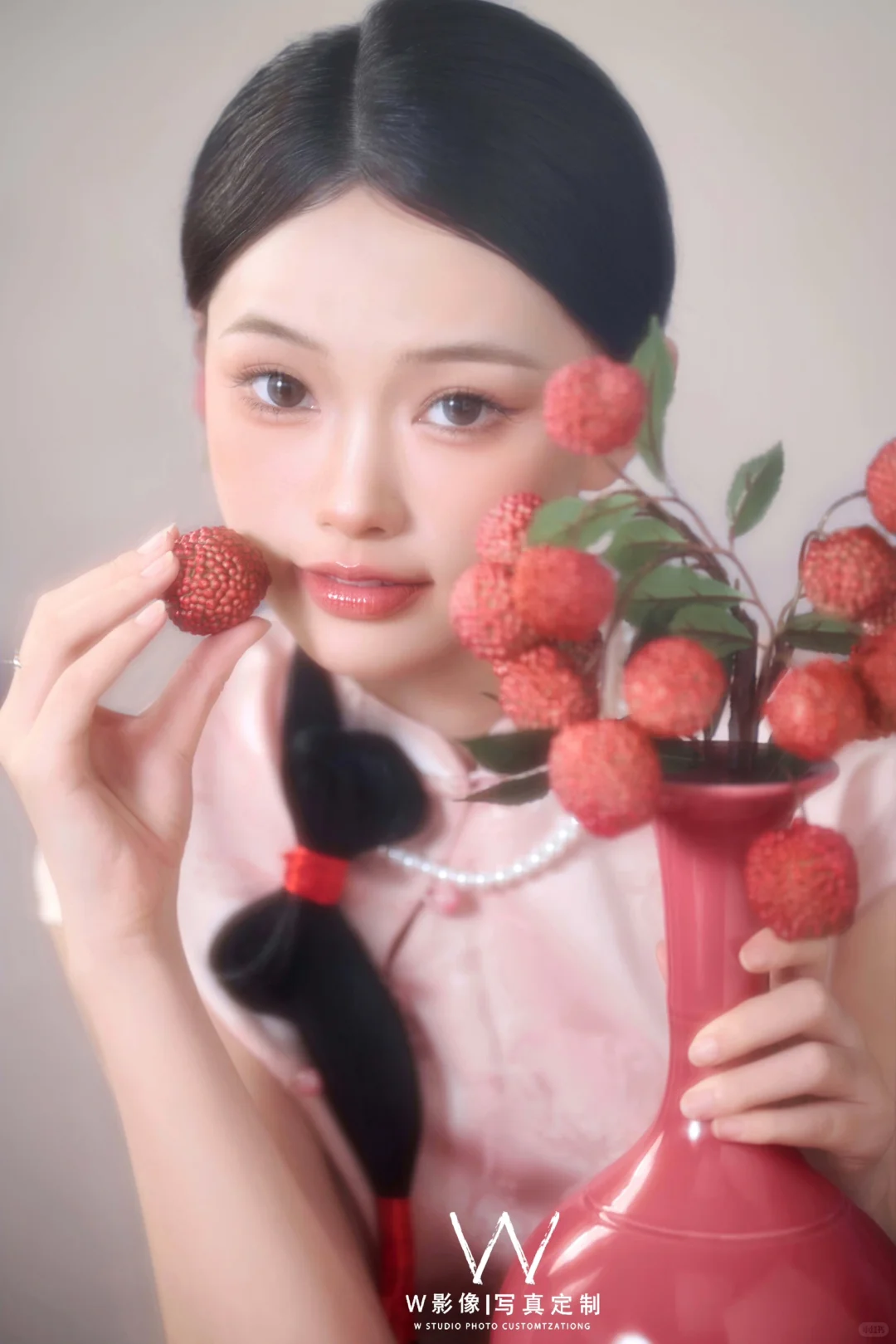 郑州模特|岭南的荔枝写真