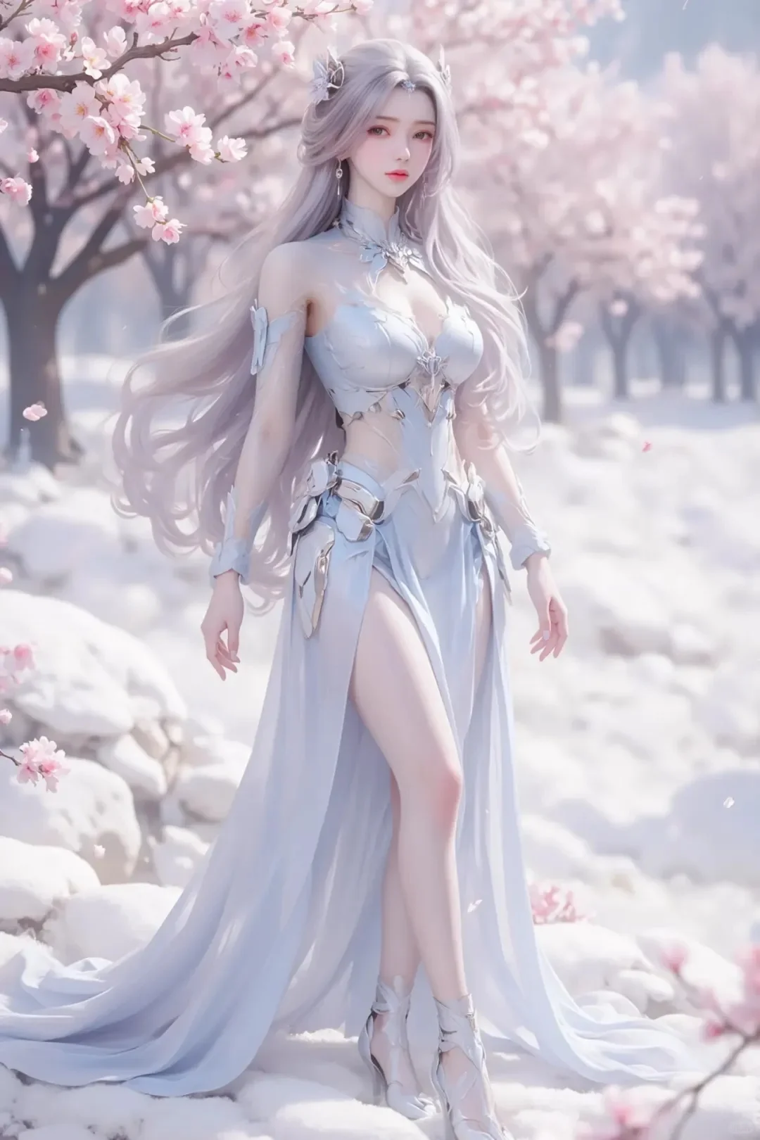 这是仙女吧！太美了！?李慕婉
