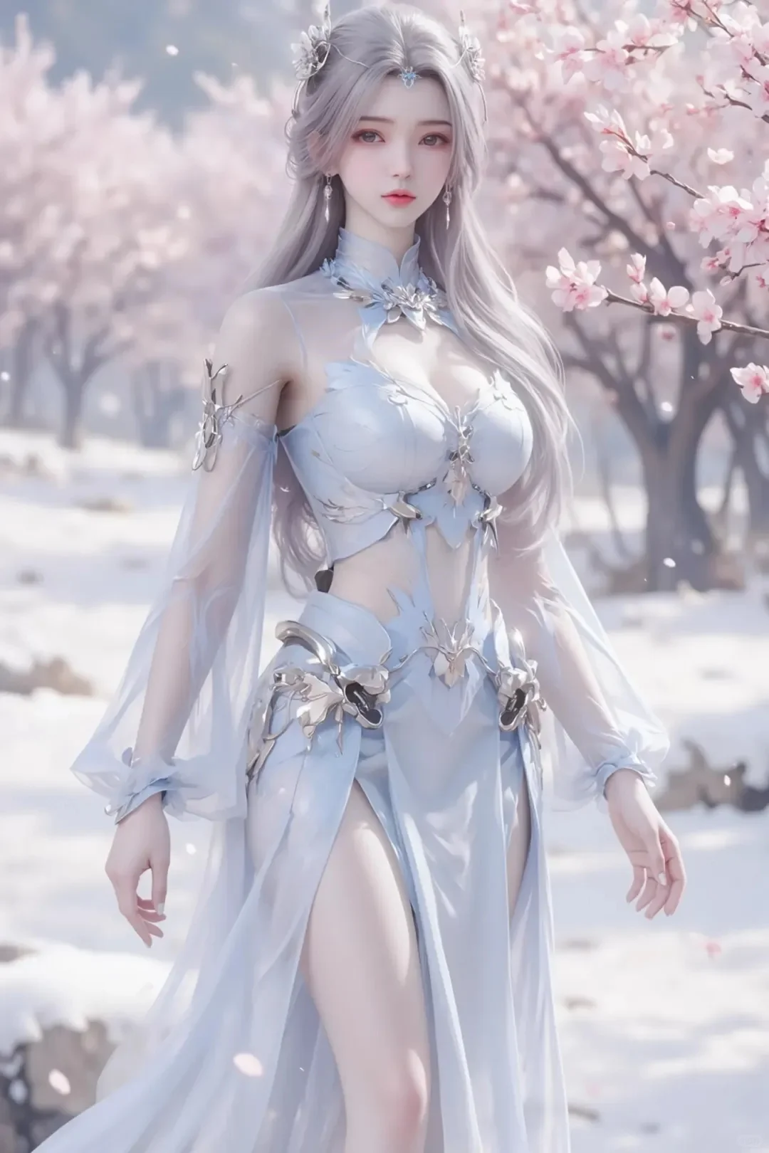 这是仙女吧！太美了！?李慕婉