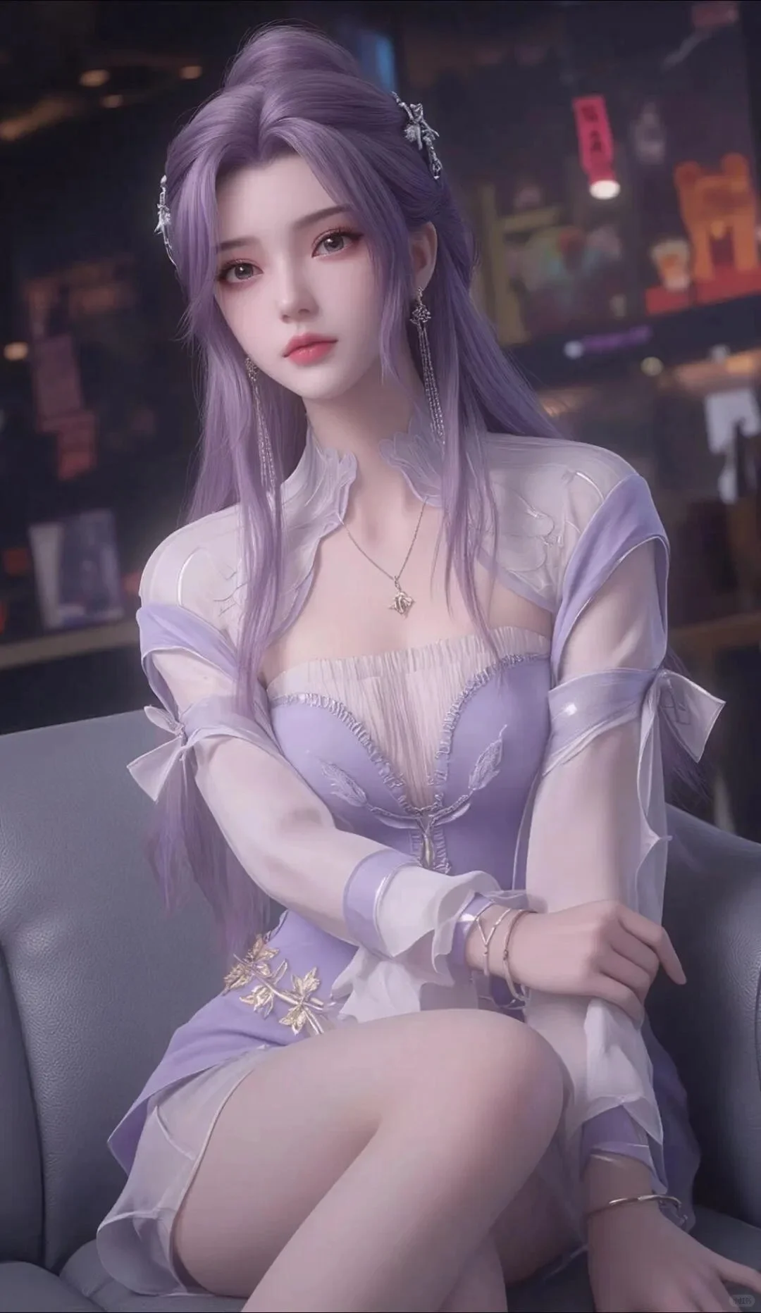 这是仙女吧！太美了！?李慕婉