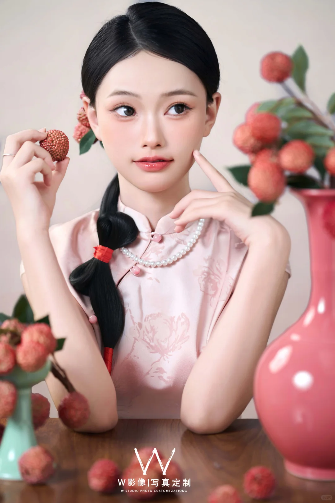 郑州模特|岭南的荔枝写真