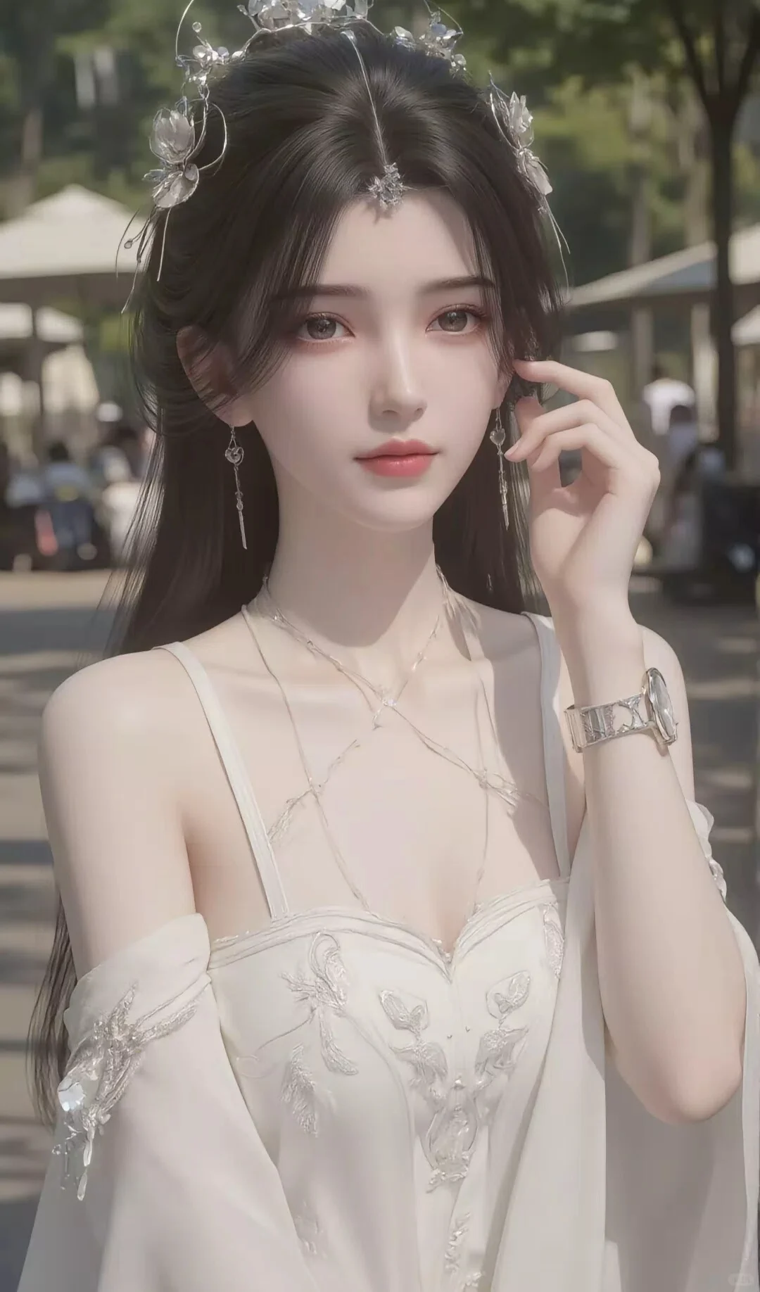 好美啊～这绝美仙女～李慕婉