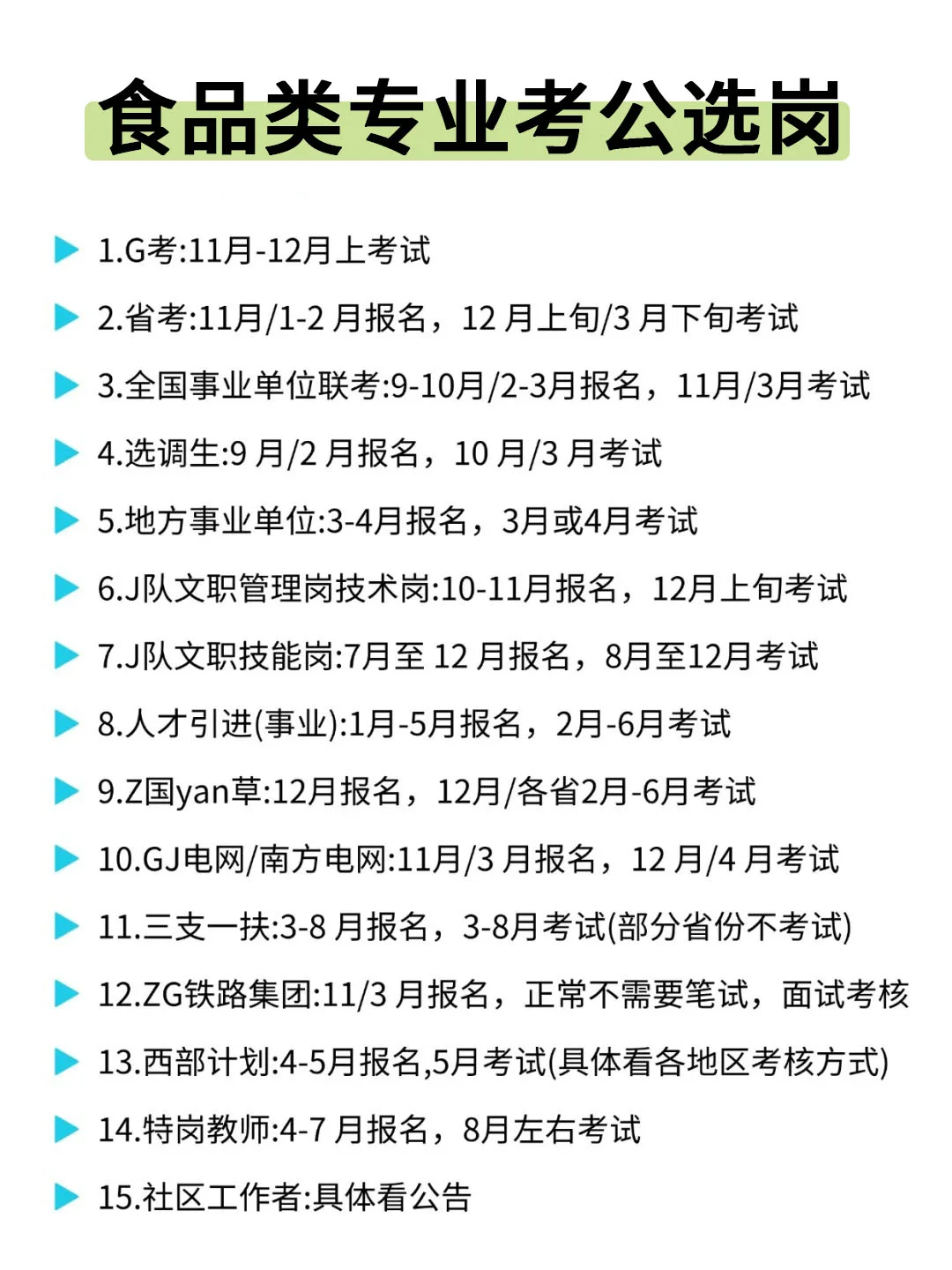 今年，食品类专业考公真的赢麻了！