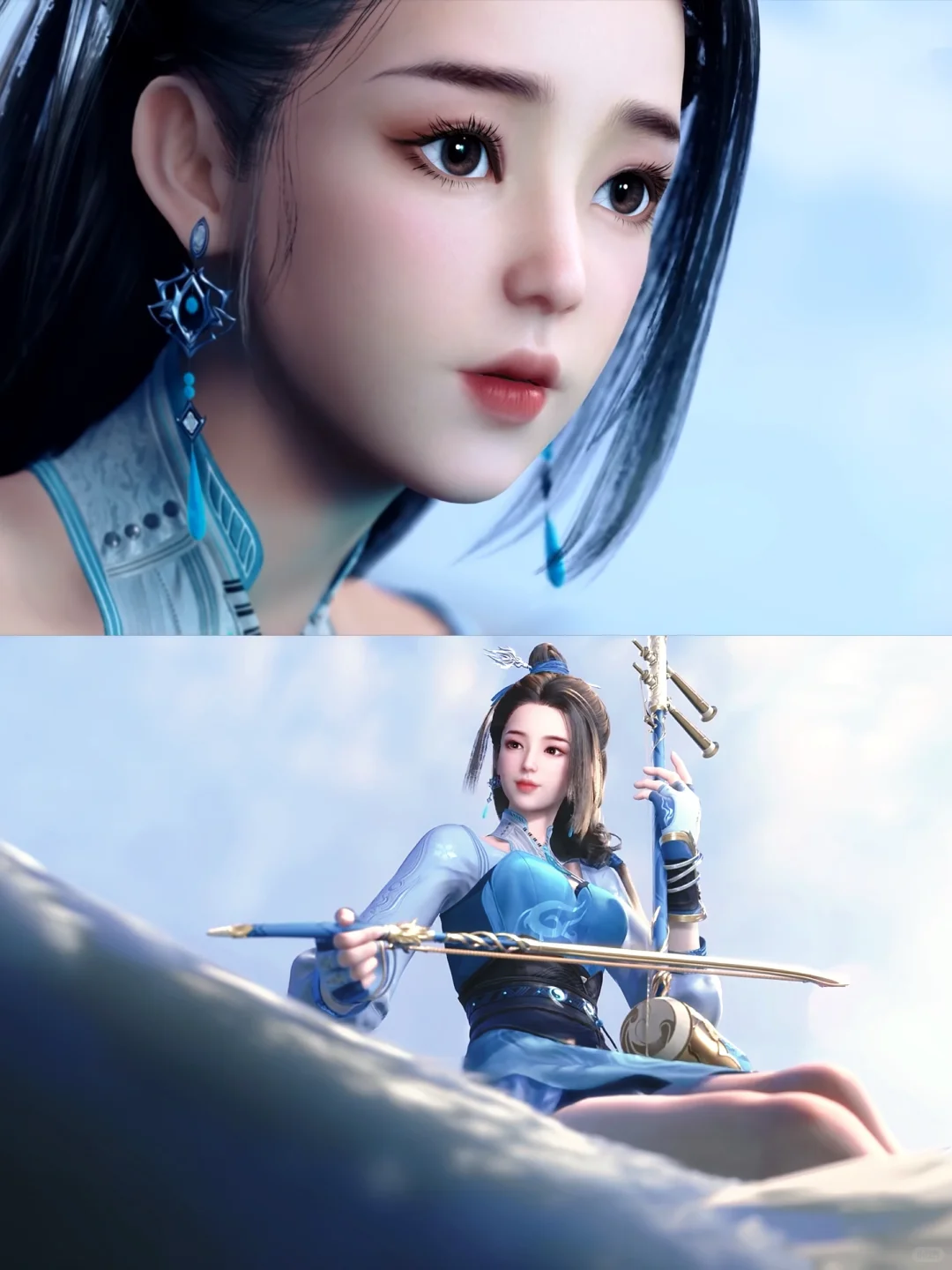 灵娥师妹的美图来啦！希望导演多给画面?
