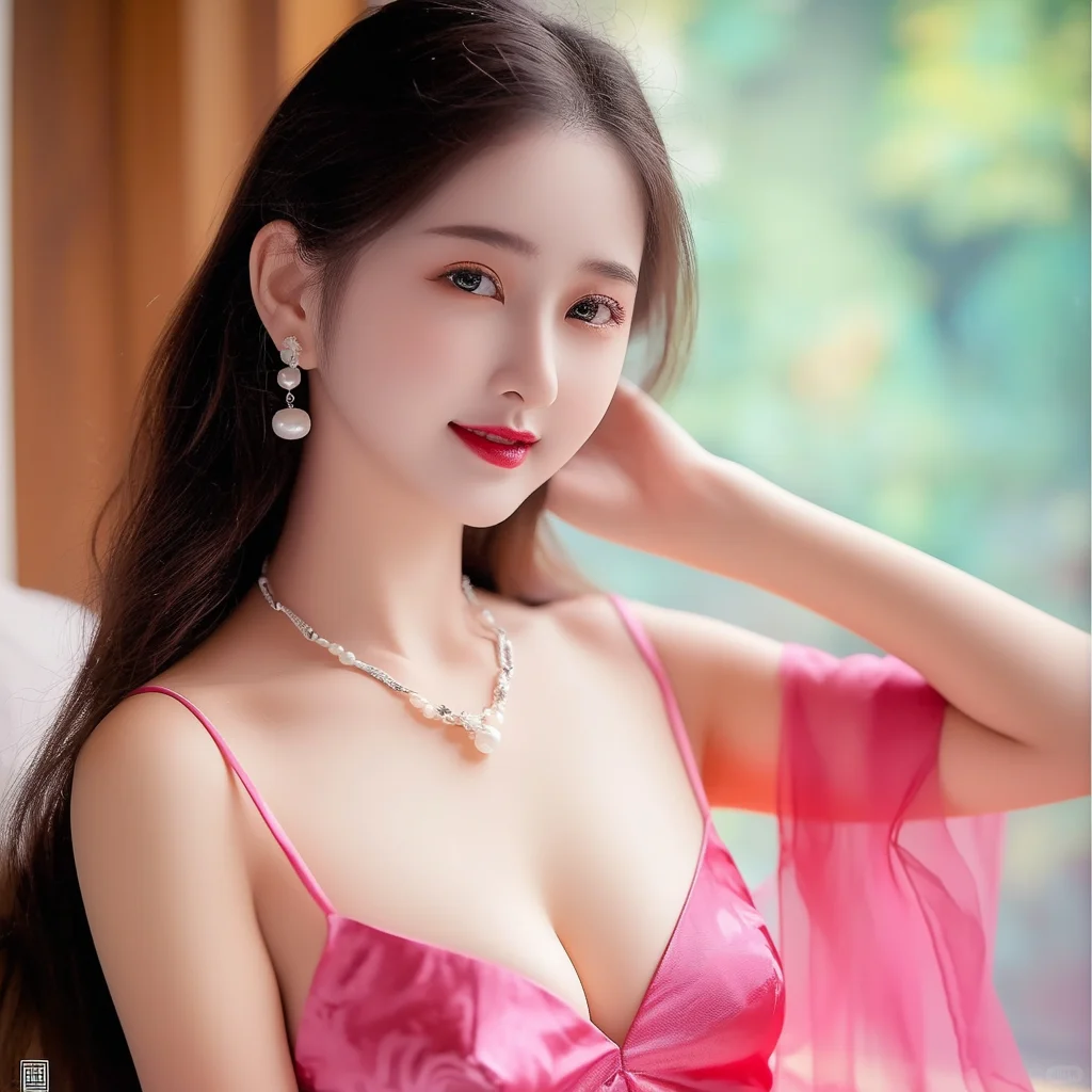 女神粉红色系妆容穿搭分享~
