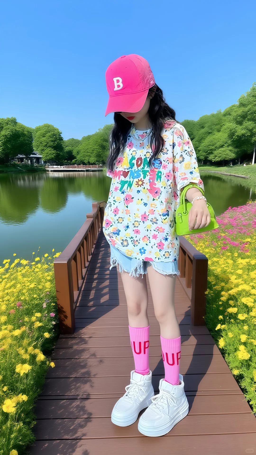 超美涂鸦风套装