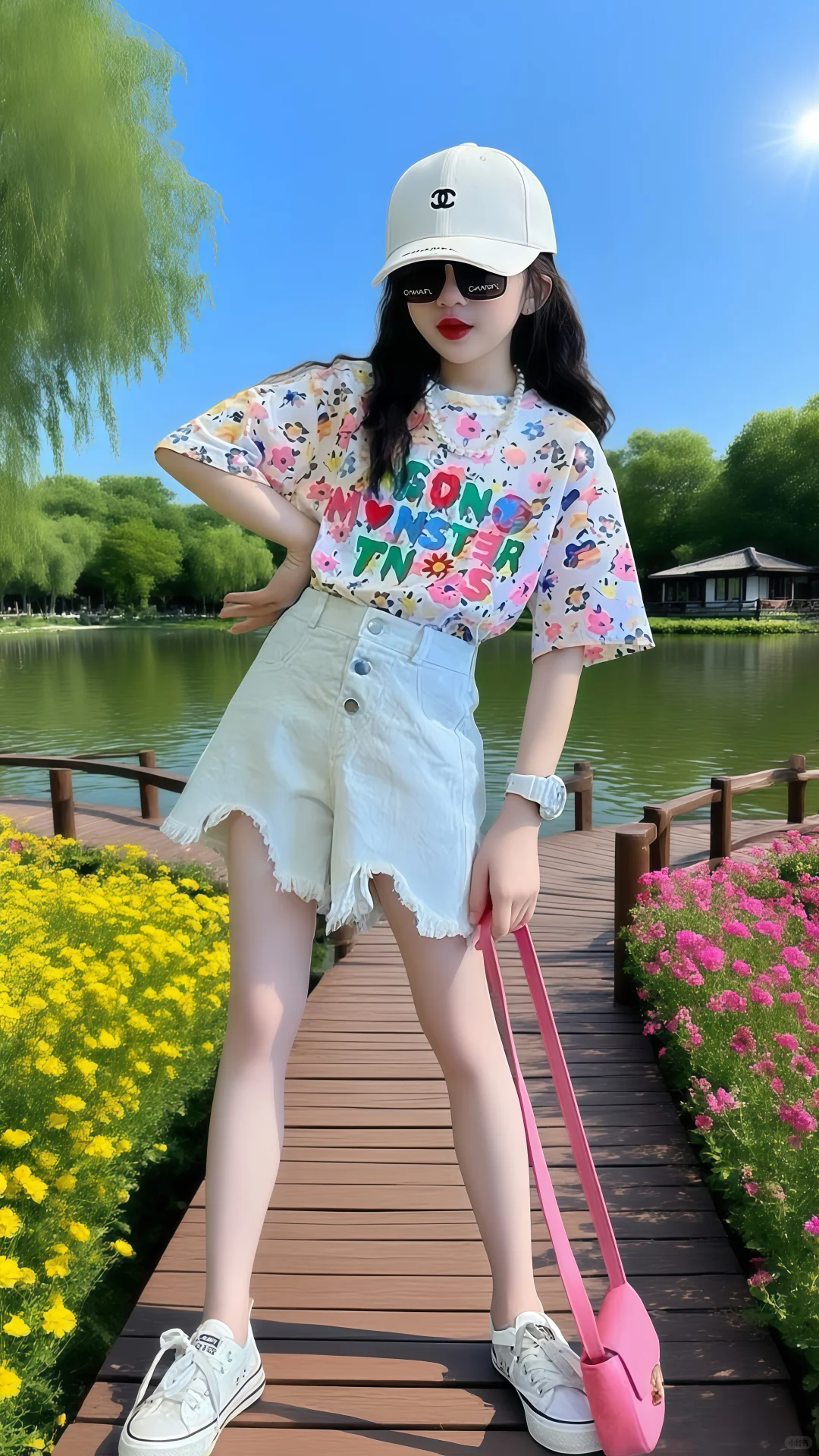 超美涂鸦风套装