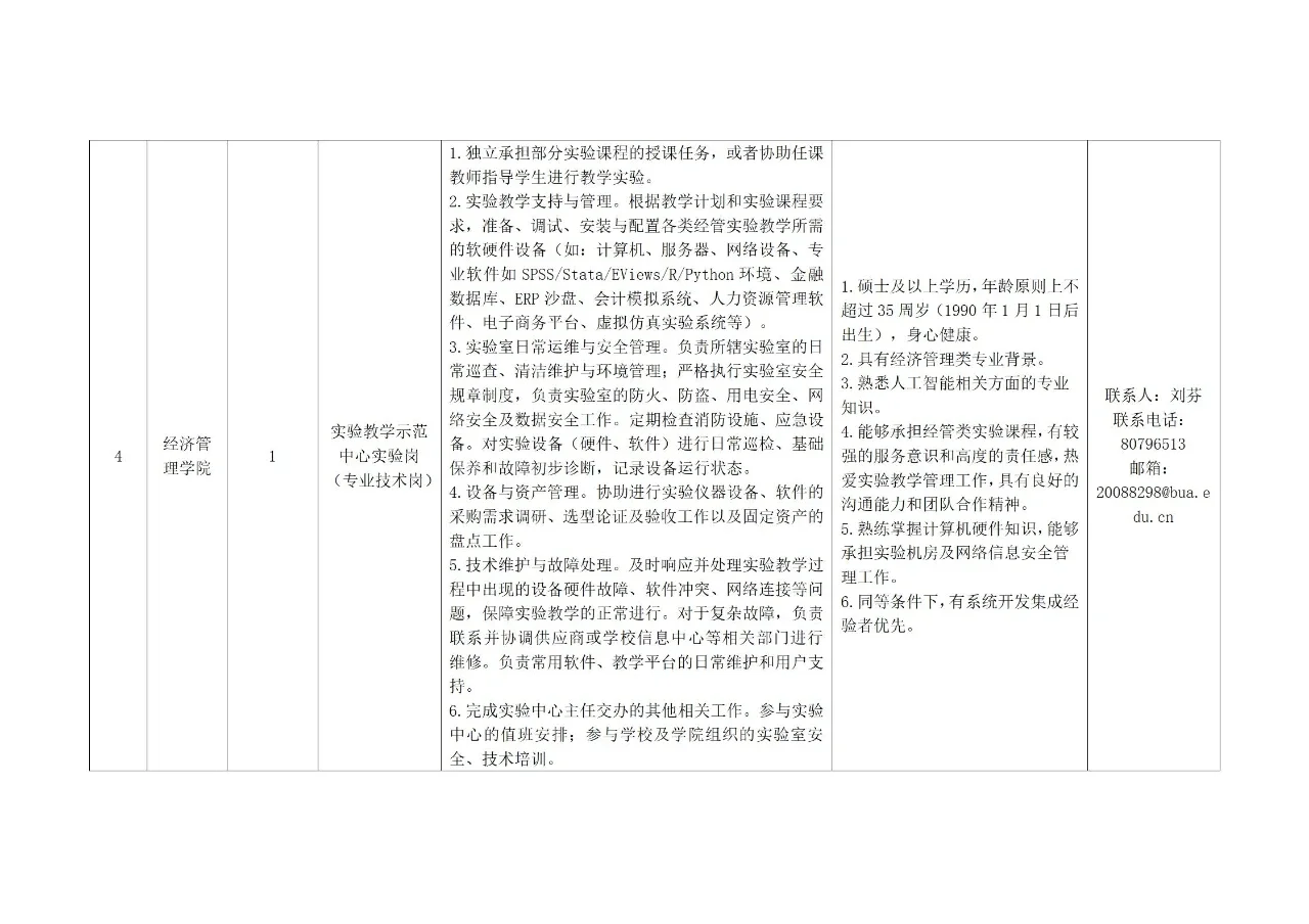 高校招聘之北京农学院