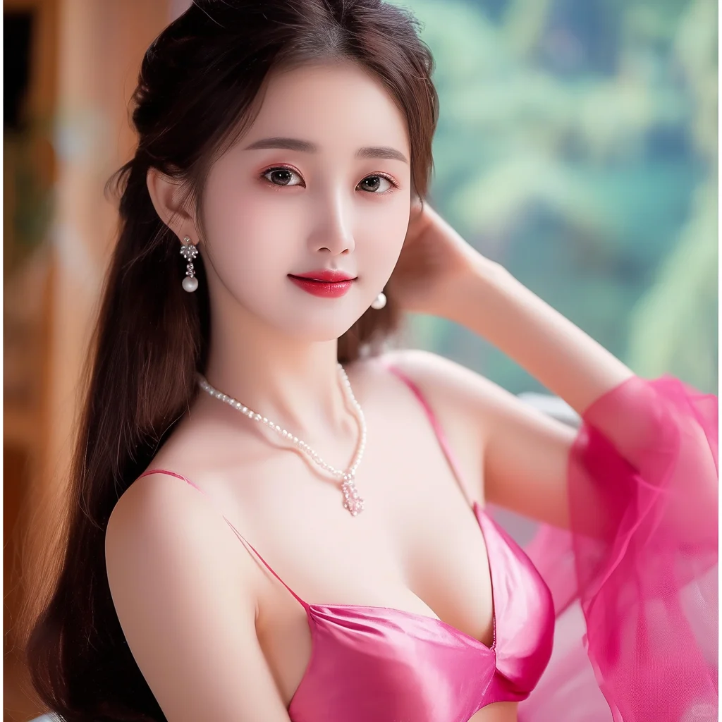 女神粉红色系妆容穿搭分享~