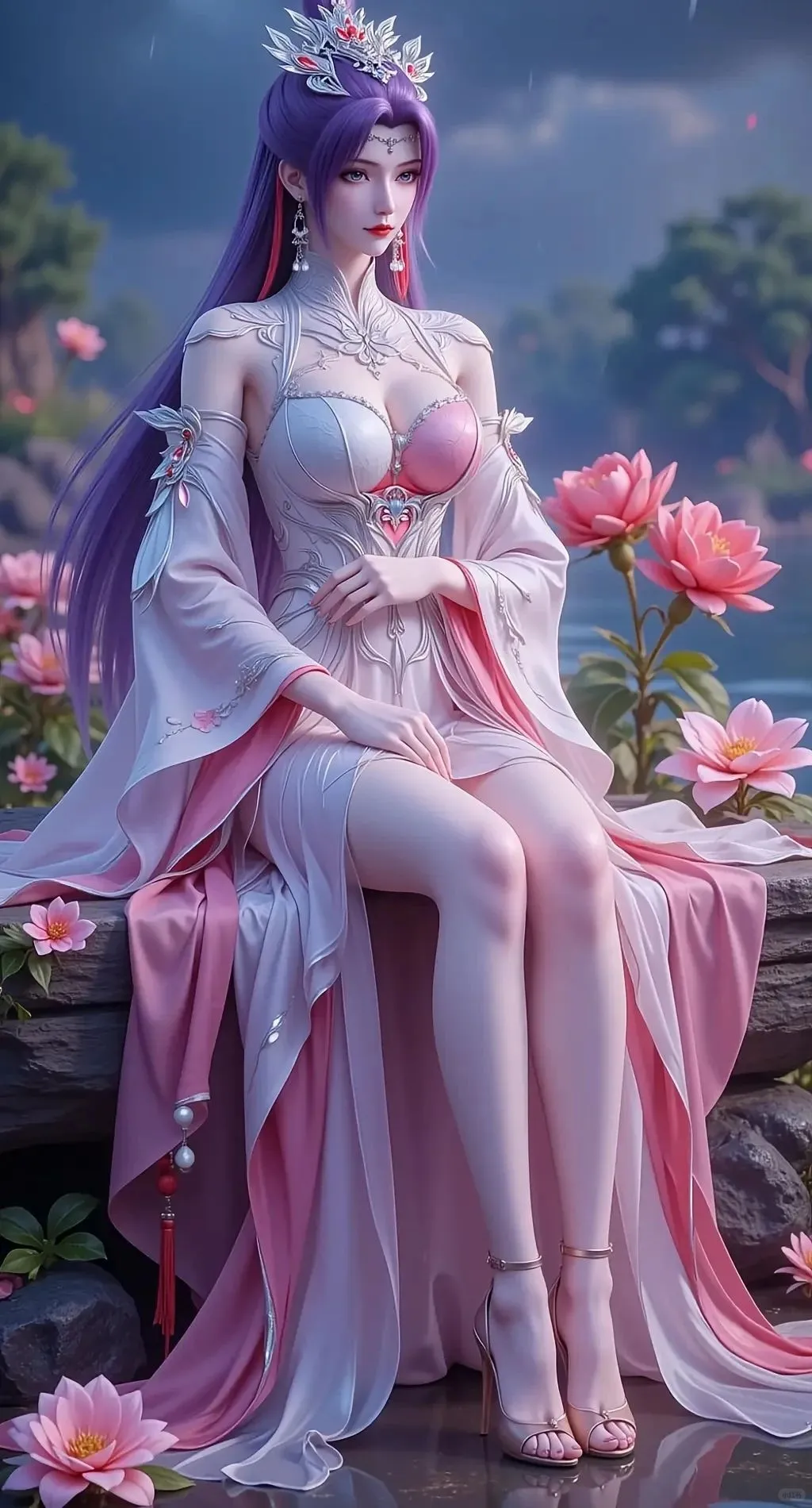 好美的紫仙呀这个造型也挺不错的柳眉