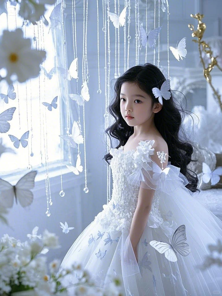 蝴蝶女孩【AI生成勿混淆】