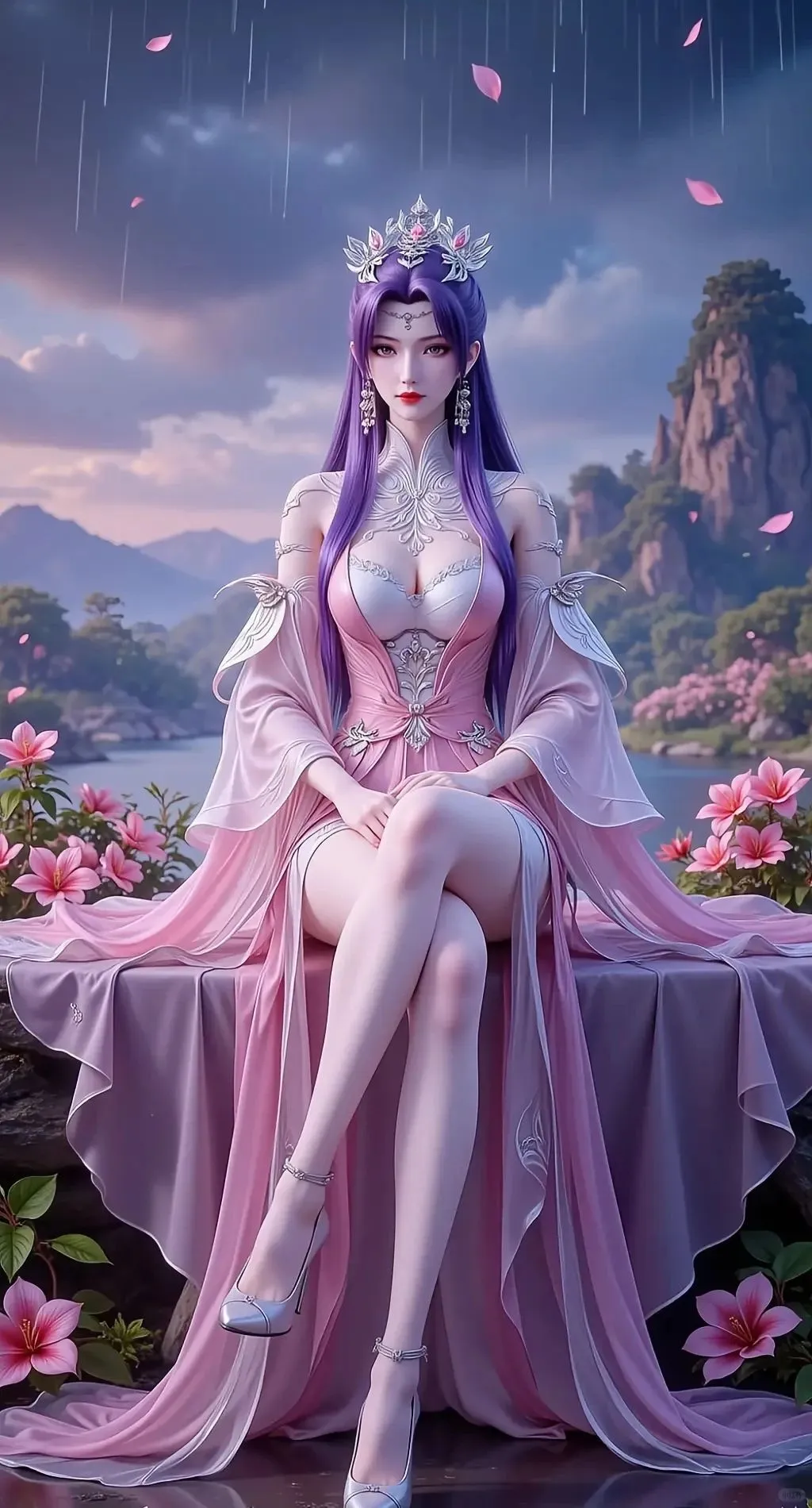 好美的紫仙呀这个造型也挺不错的柳眉