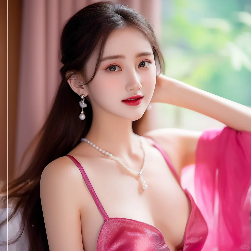 女神粉红色系妆容穿搭分享~