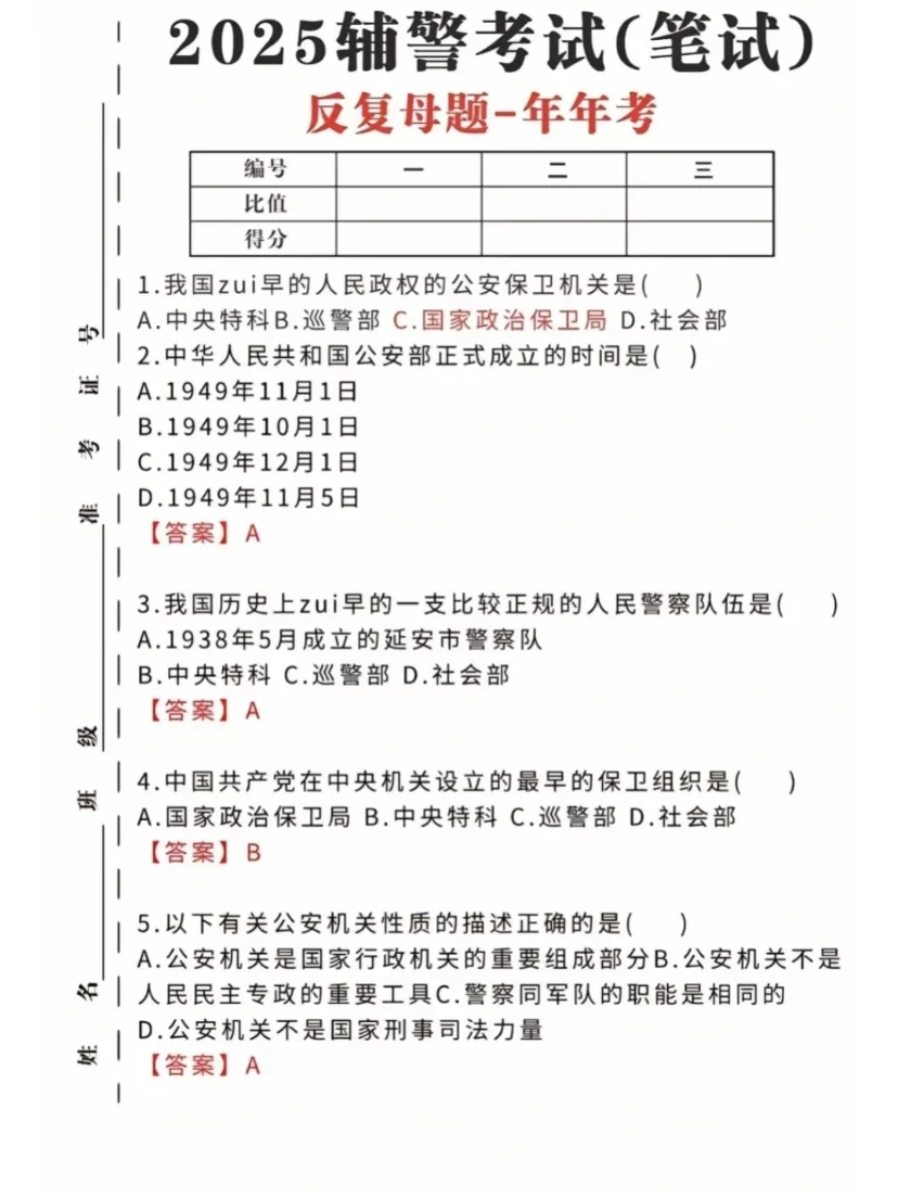 提醒一下，8.16海南辅警，抱佛脚途径来啦