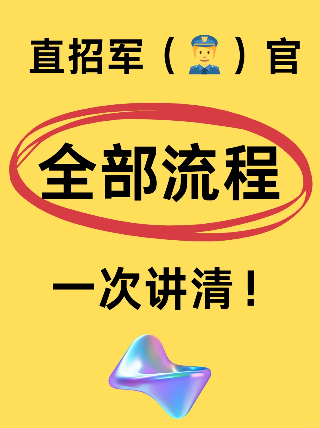 直招军官需要哪些步骤?