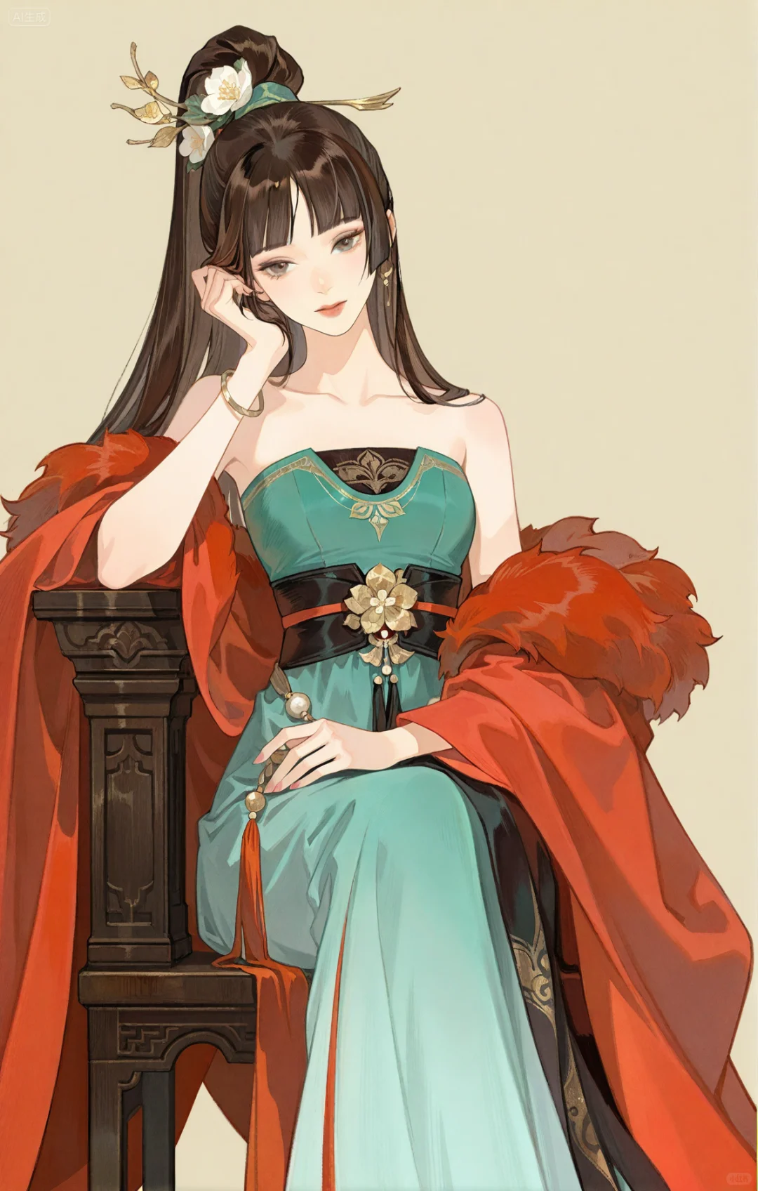 古风美女，古风壁纸