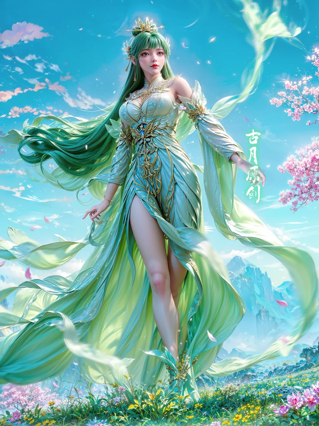 国漫完美世界系列同人横屏壁纸-芙蕖