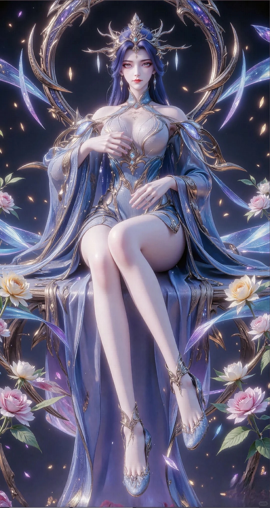 这是一个很仙很仙的神女来咯！