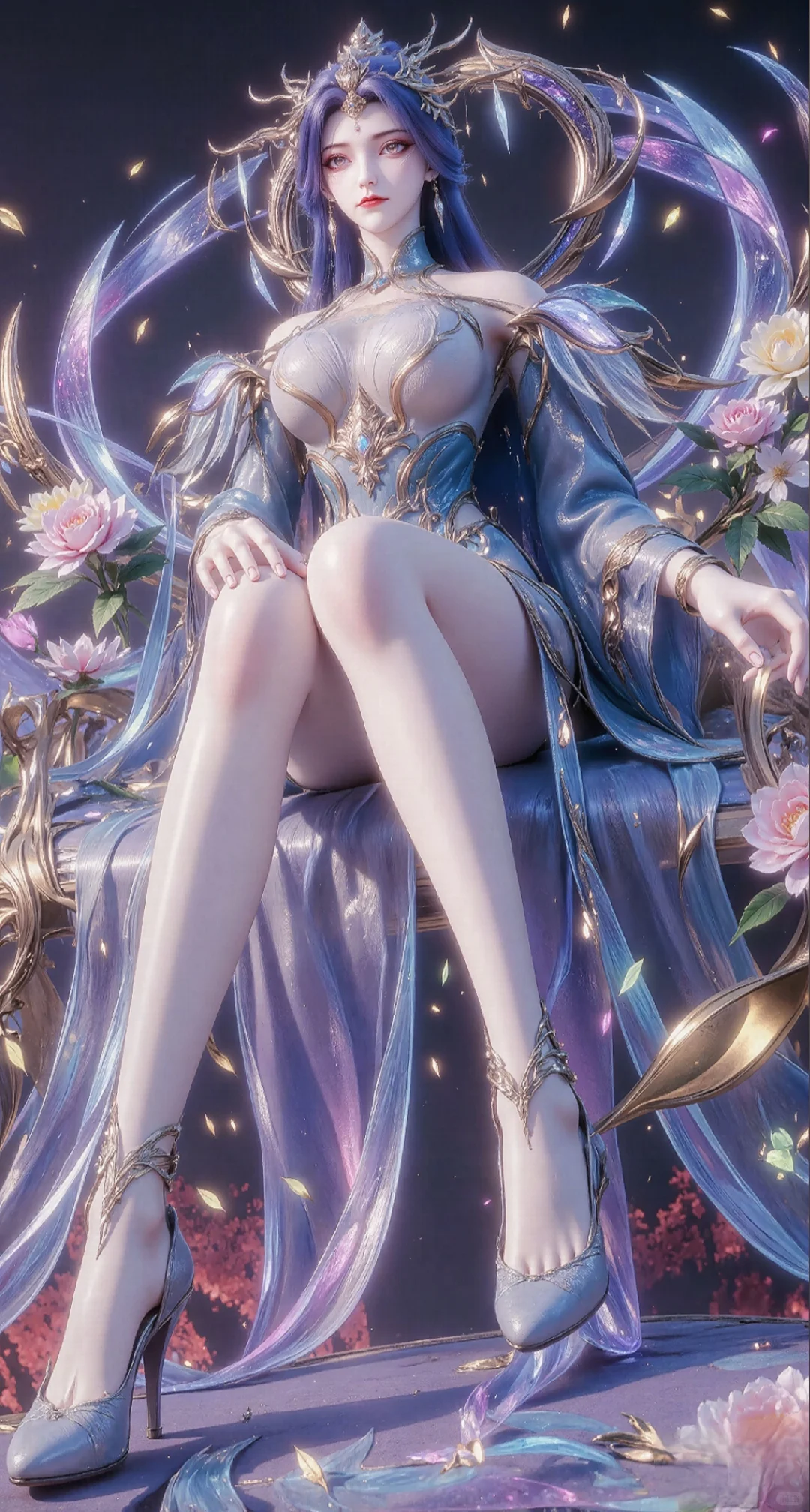 这是一个很仙很仙的神女来咯！