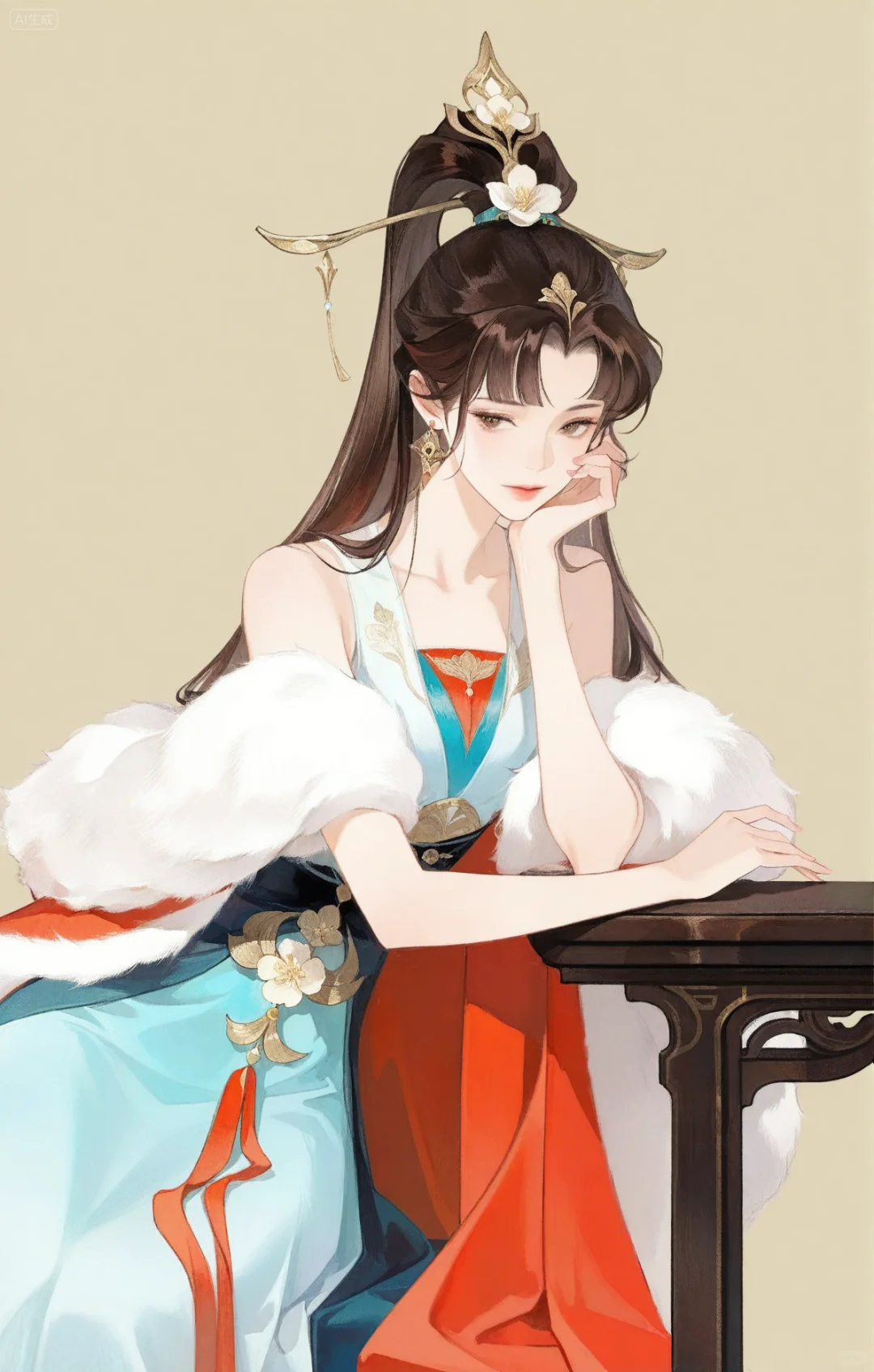 古风美女，古风壁纸