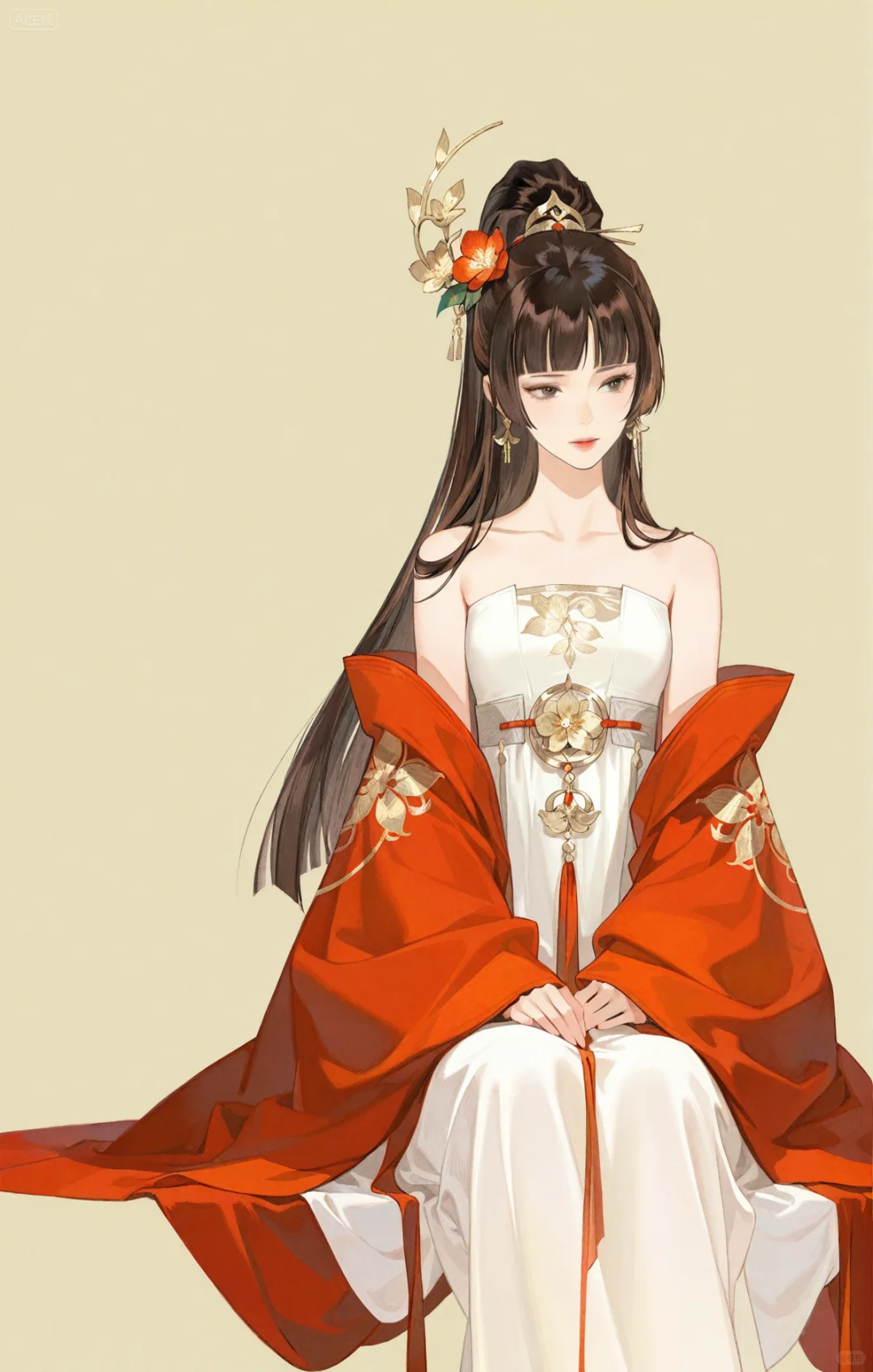 古风美女，古风壁纸