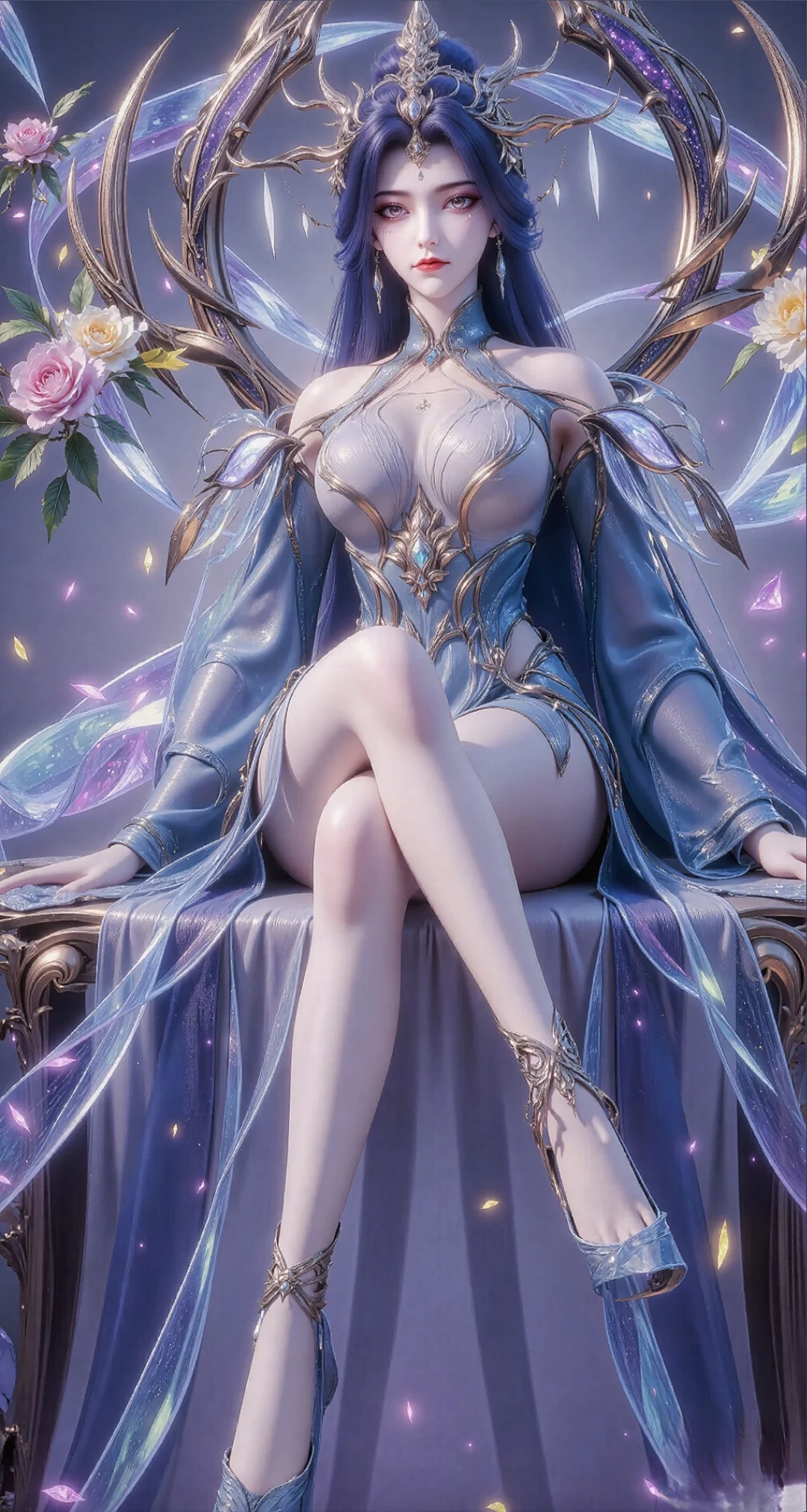 这是一个很仙很仙的神女来咯！