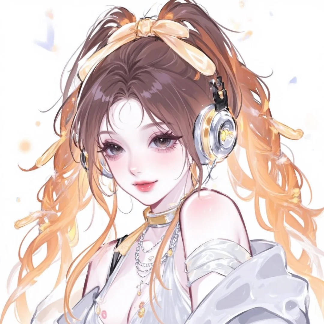 把橙色忘记了(＞﹏＜)还是马尾好看咋回事
