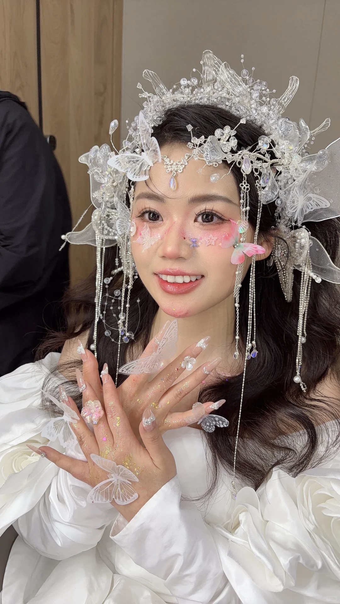 薇拉女神妆面特写