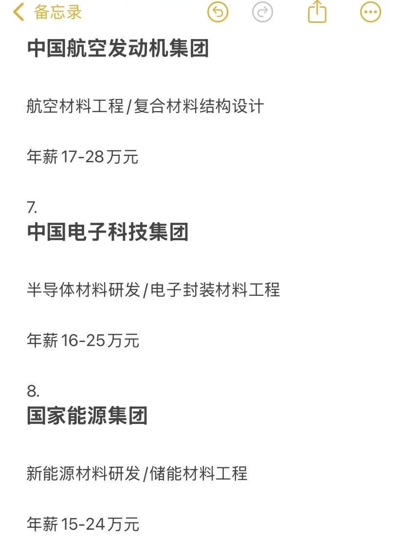 材料类的研究生，一定去的国央企！