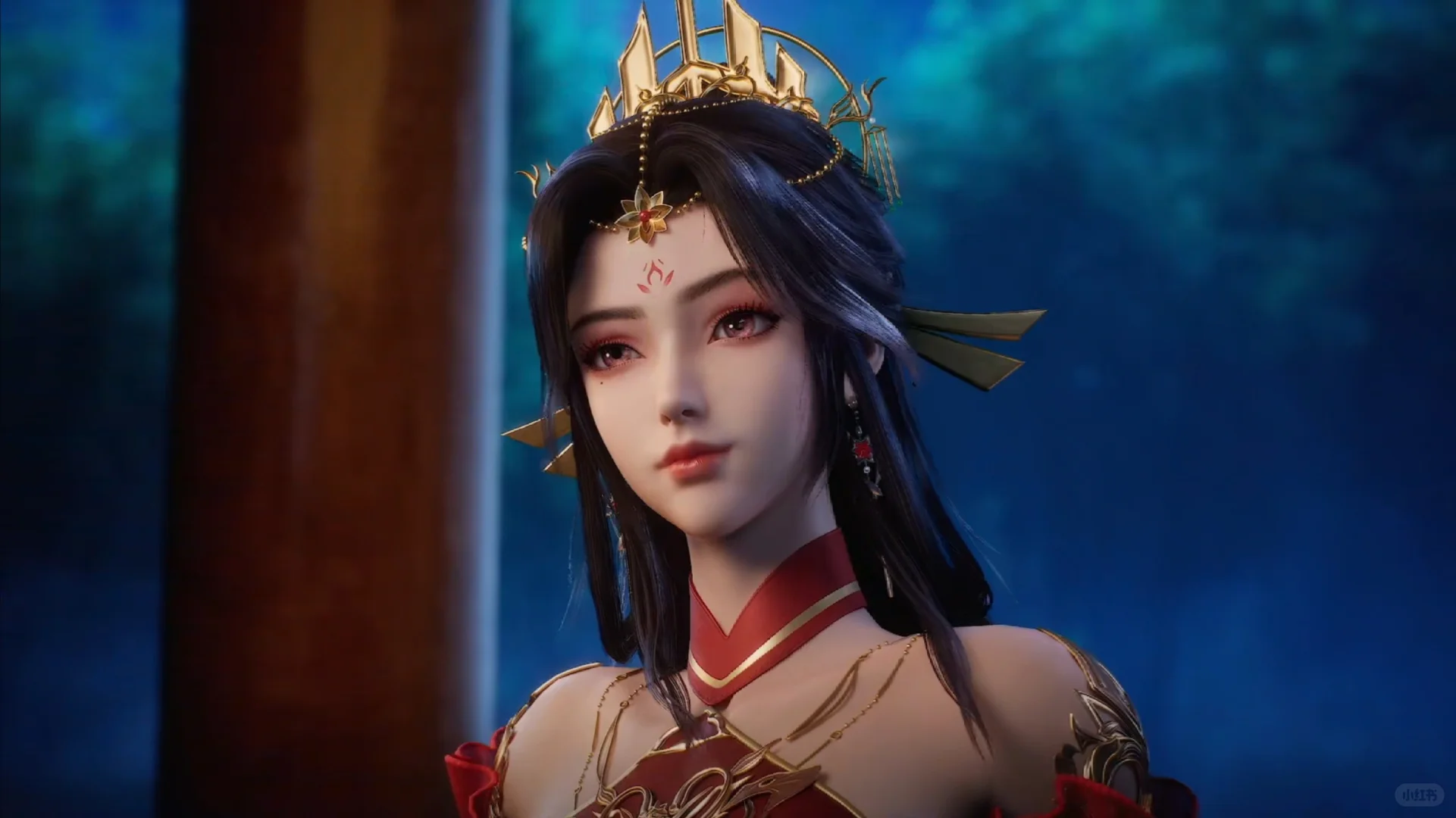 红色系·国漫女神·清梦雪