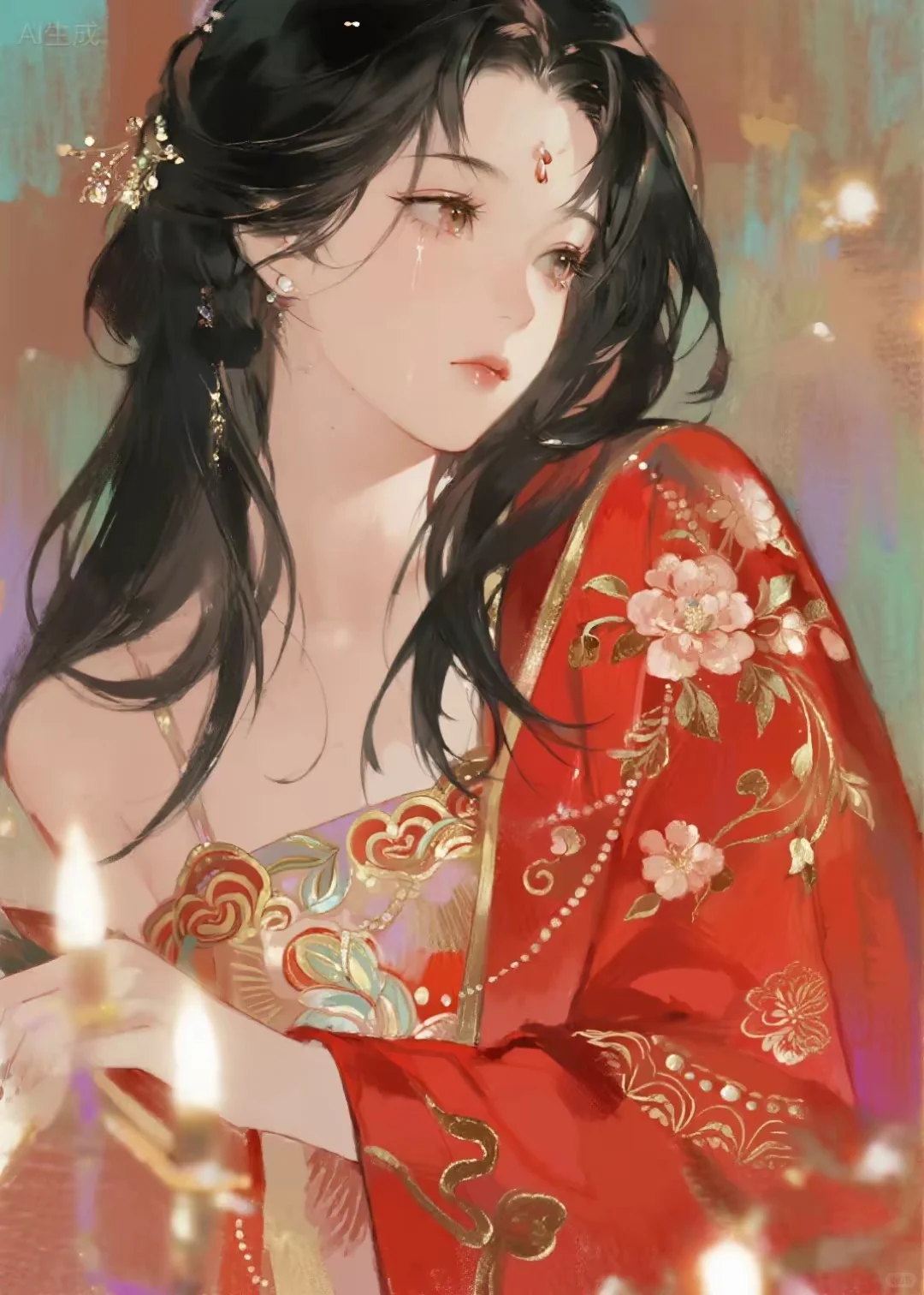 来自美女的冲击力