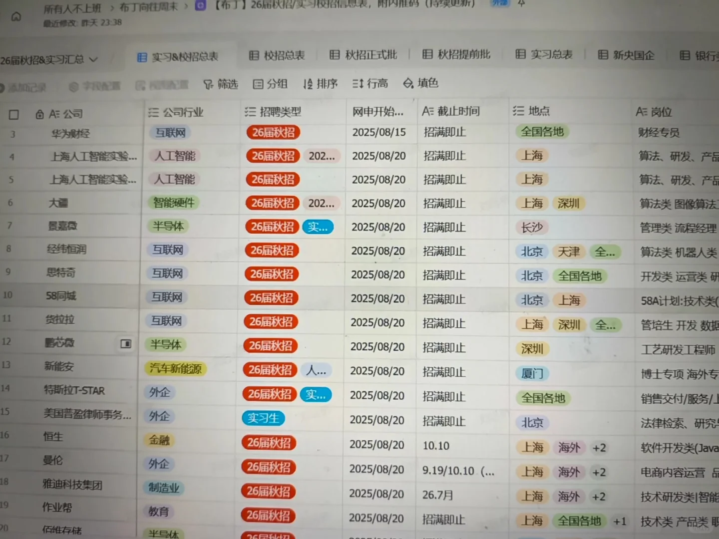 8.21昨天新开的免笔试企业有这些